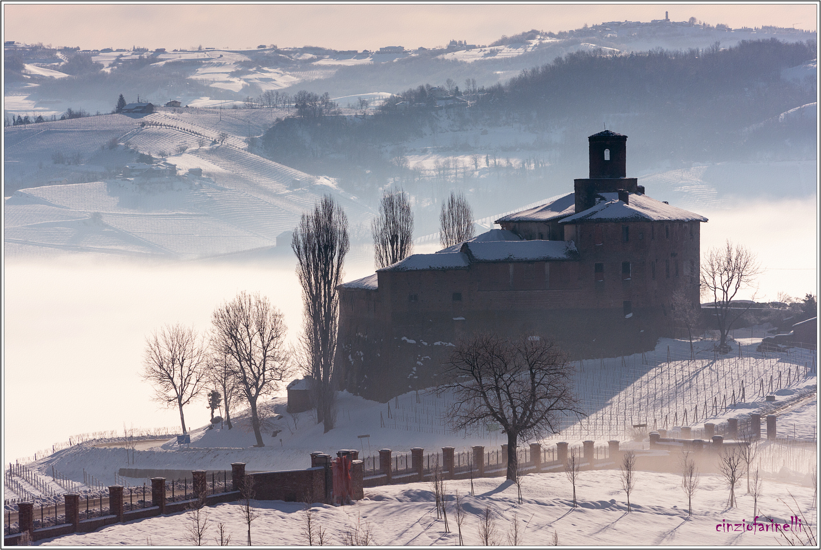 the Langhe winter.
