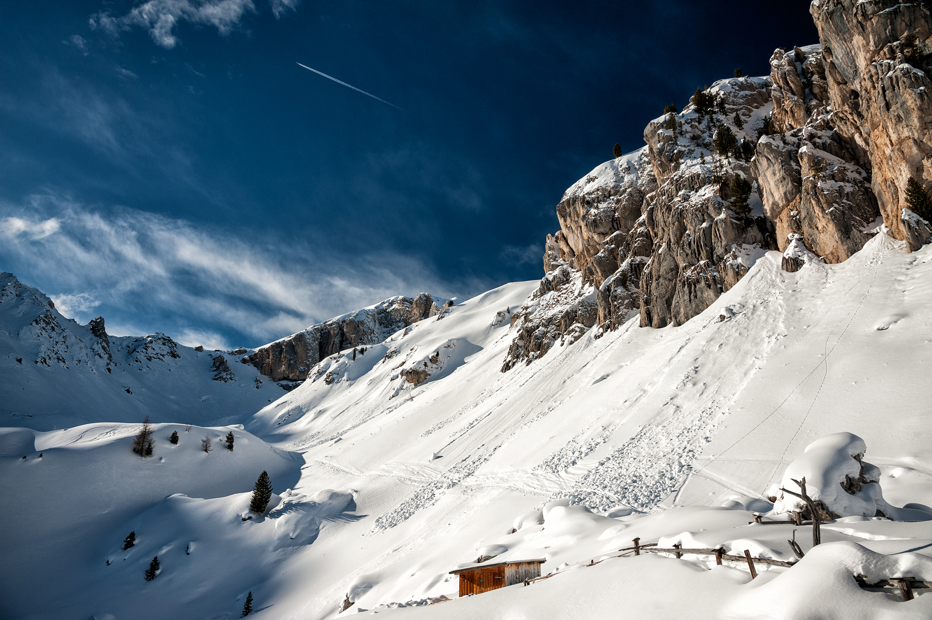 Where I bring snowshoes