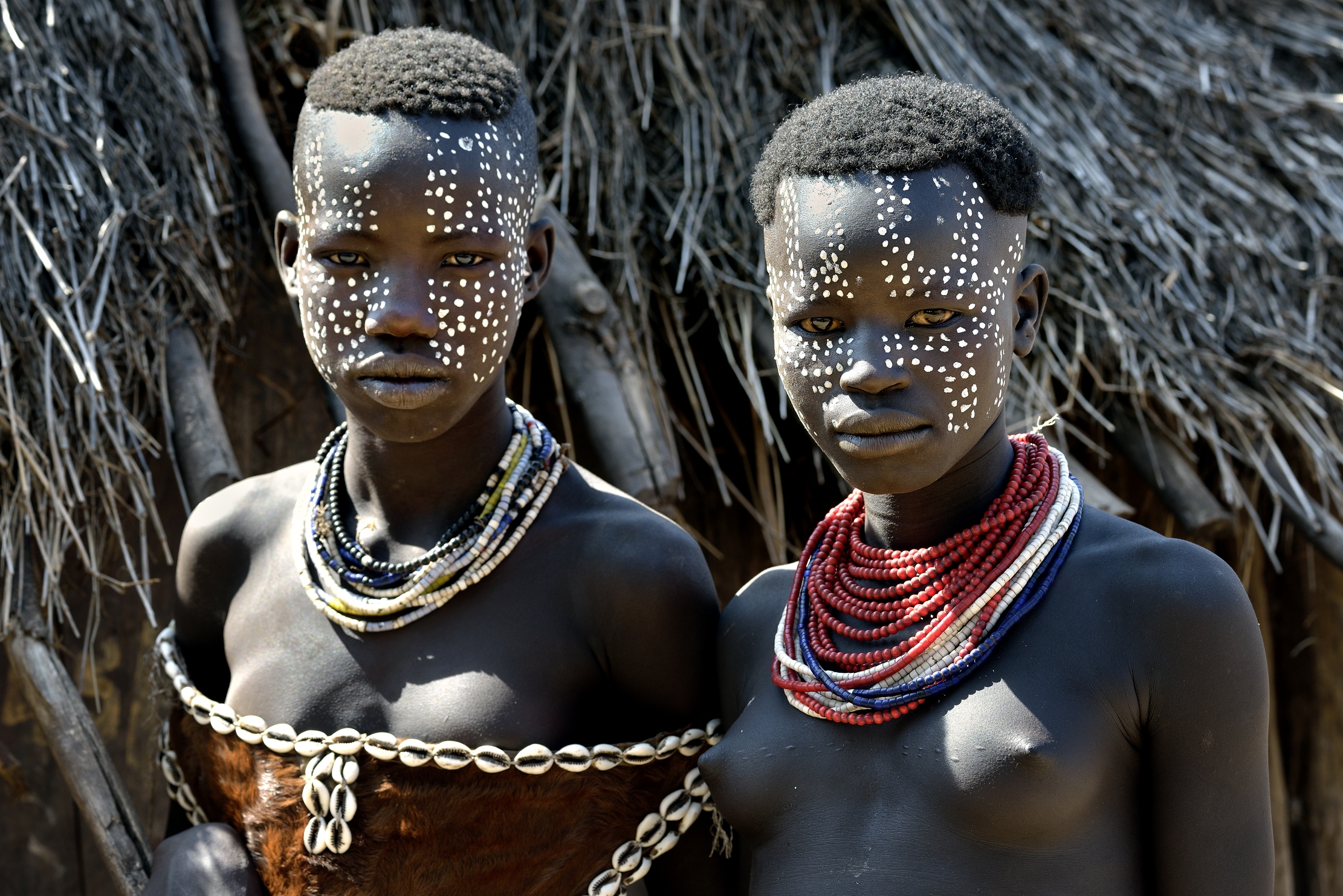 Etiopia 2015 - Ragazze Karo