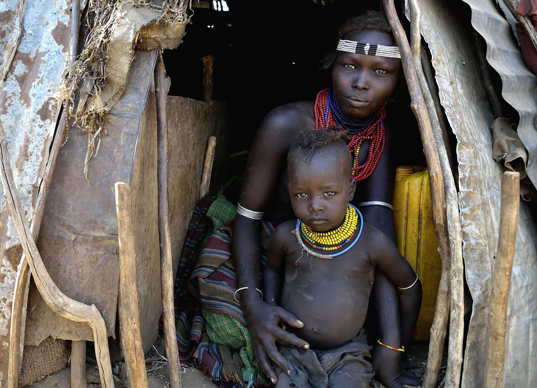 Etiopia 2015 - Giovane madre Dassanech