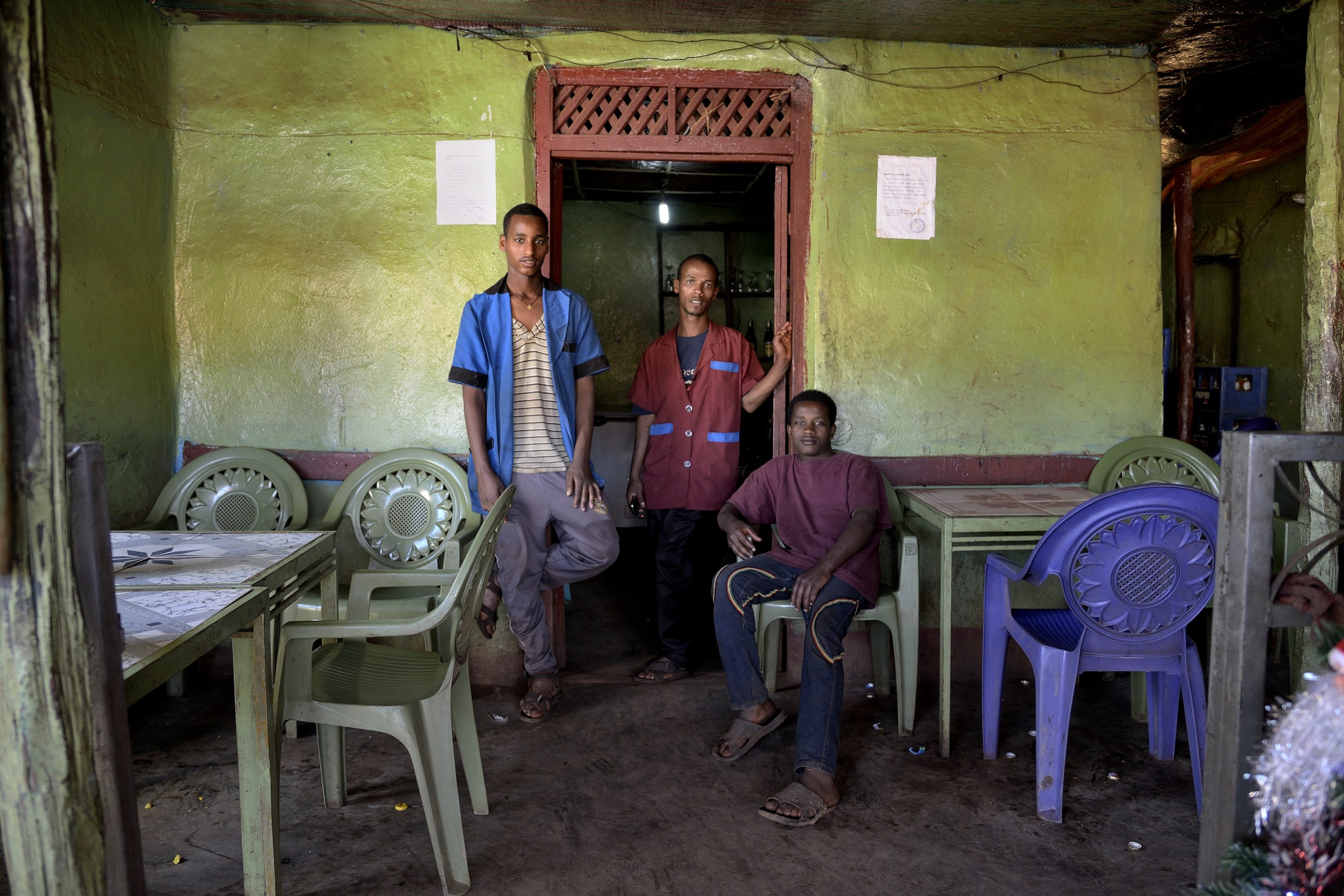 Etiopia 2015 - In un bar Borana