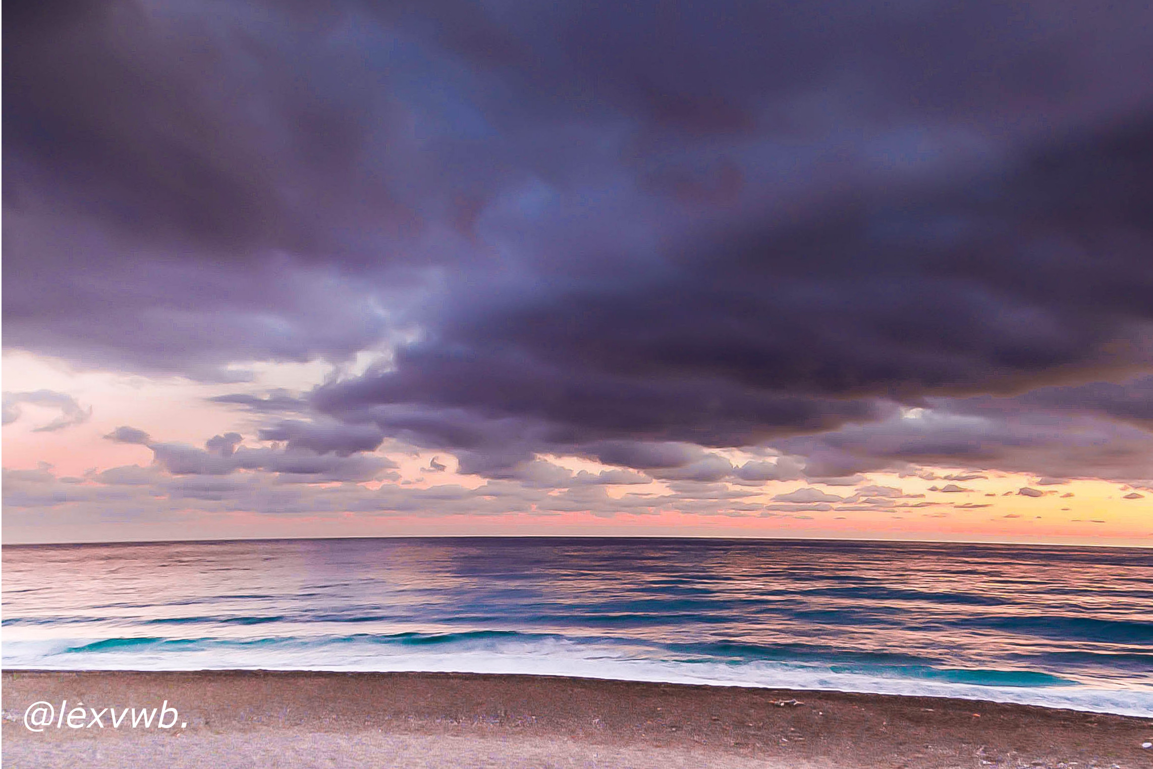 varigotti winter at sunset
