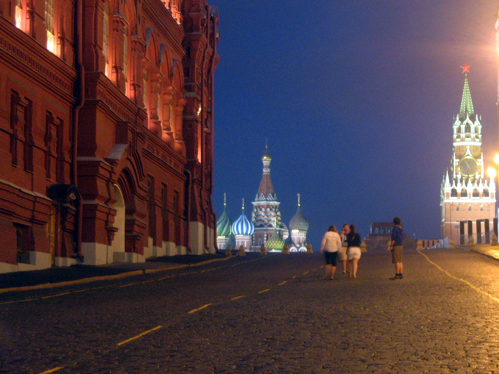 Midnight in Moscow Russia