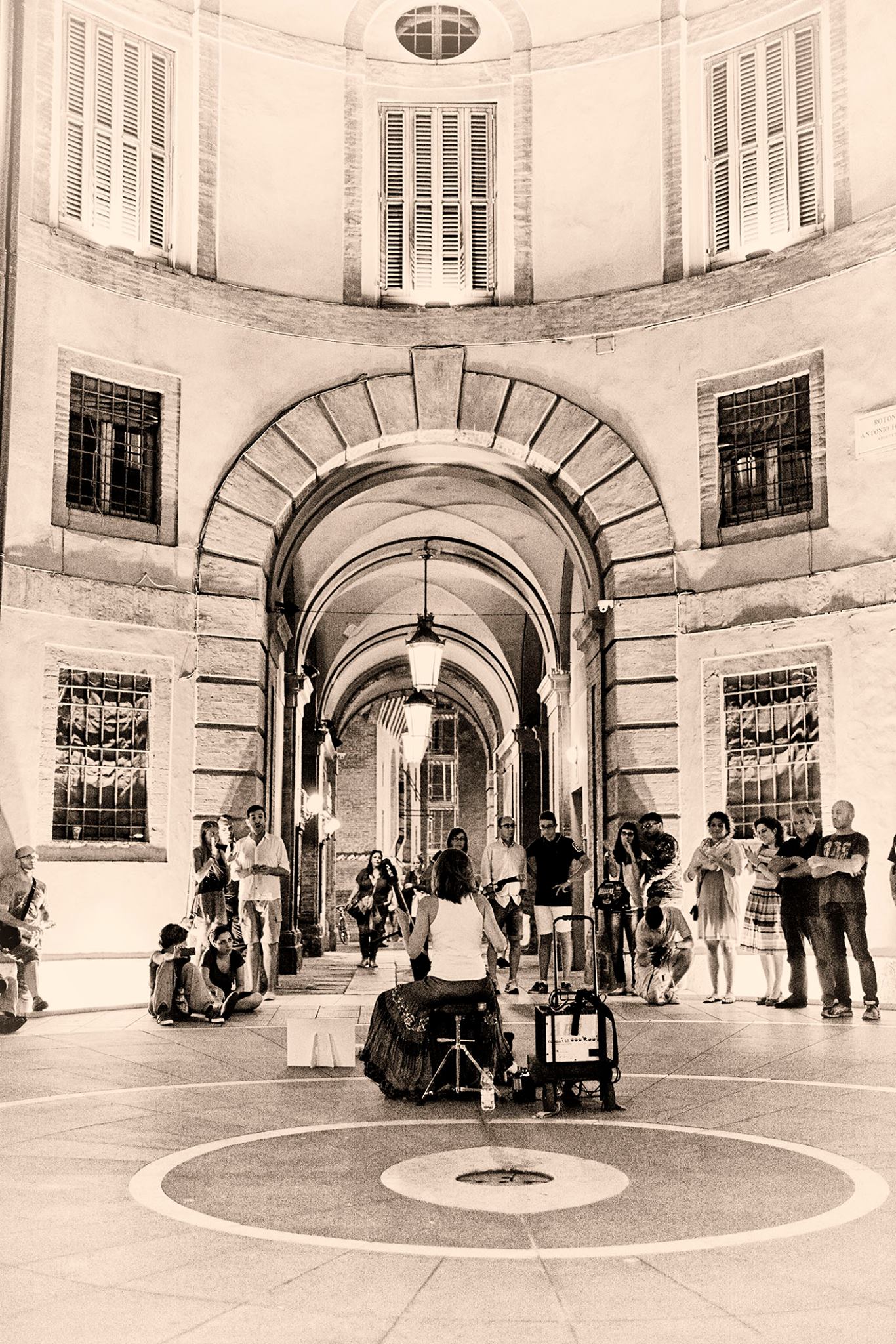 lonely in the square