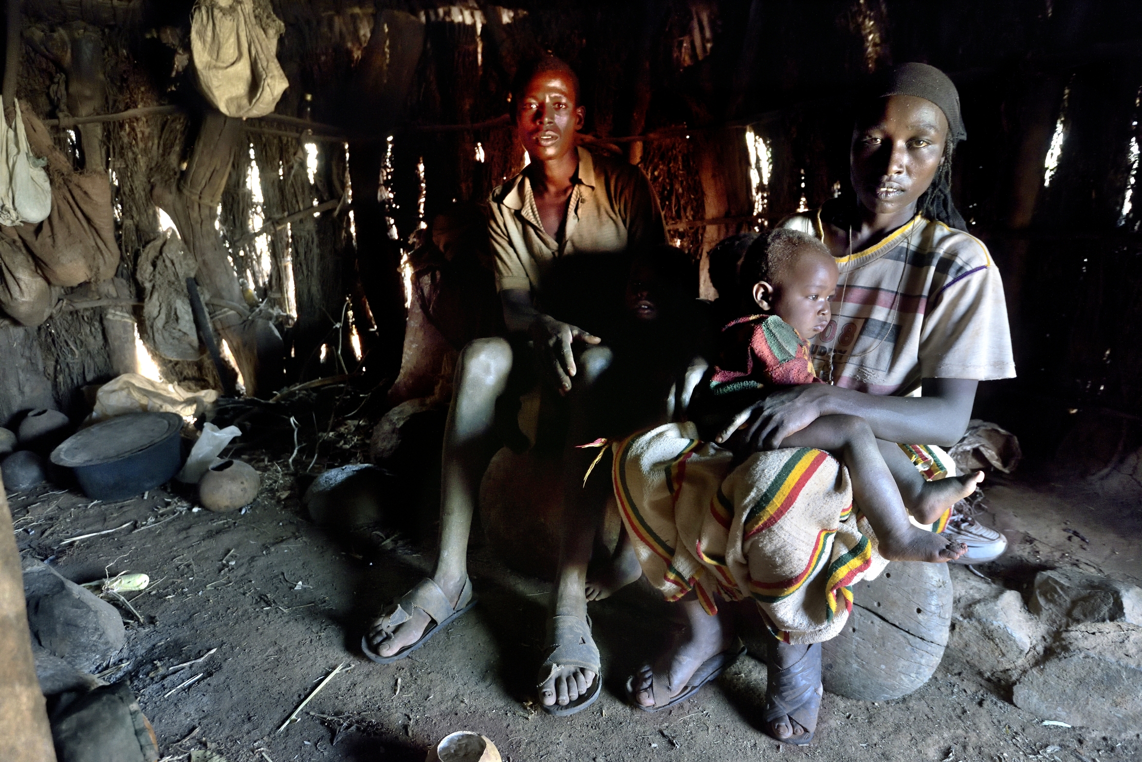 Etiopia 2015 - Famiglia Konso