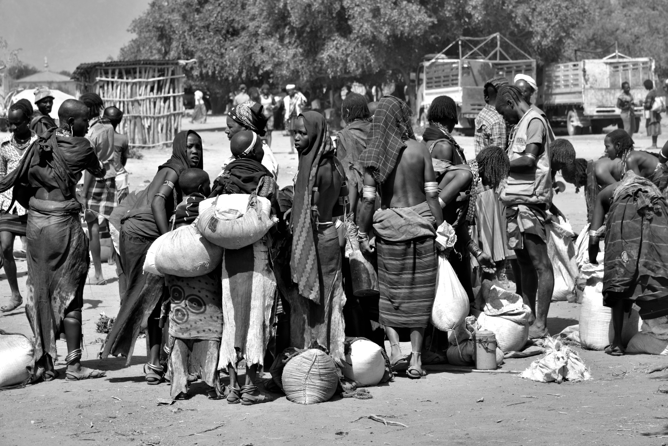 Etiopia 2015 - In un mercato vicino a villaggio Erbor&egrave...