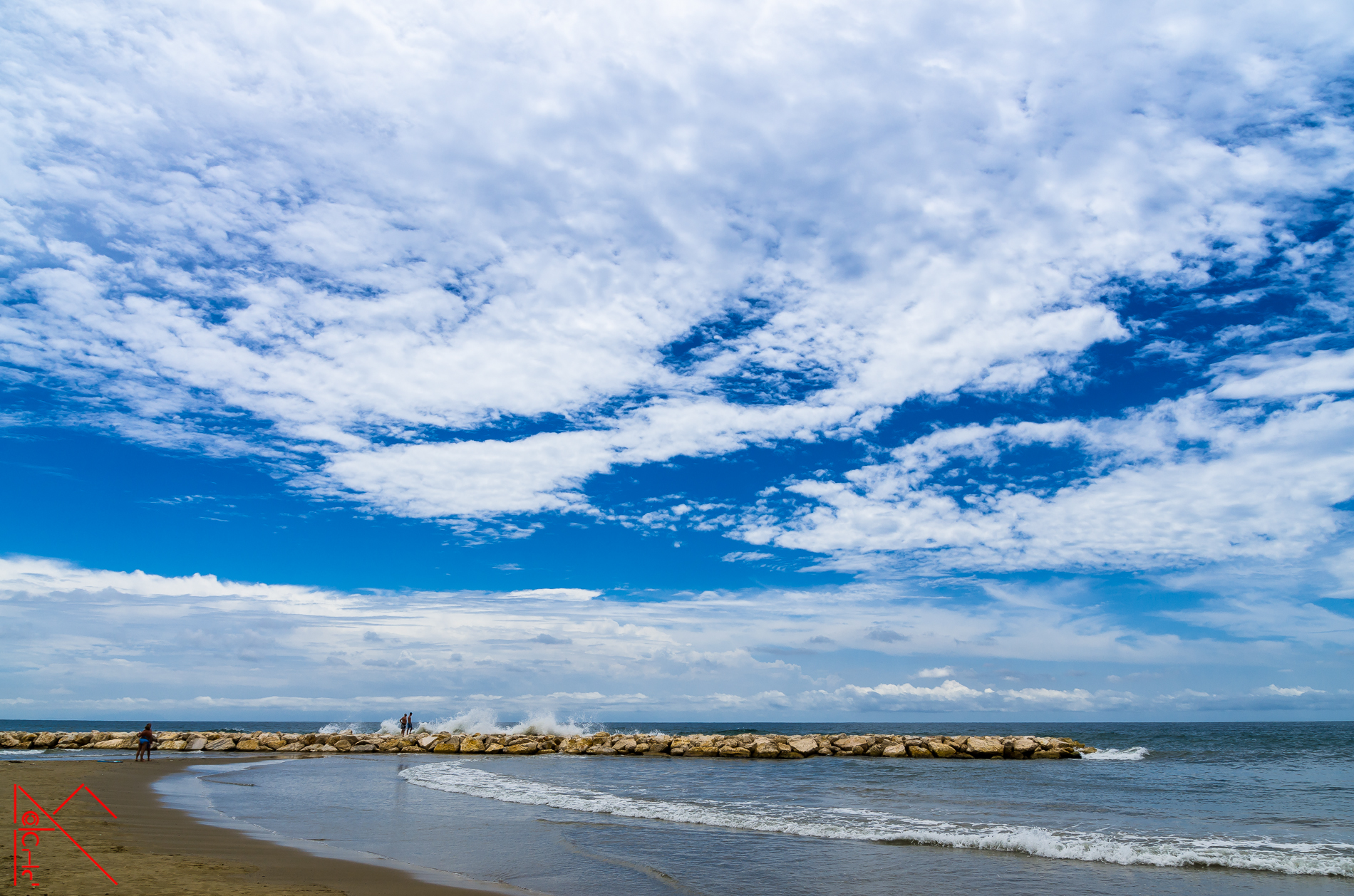 Daredevils under a beautiful sky