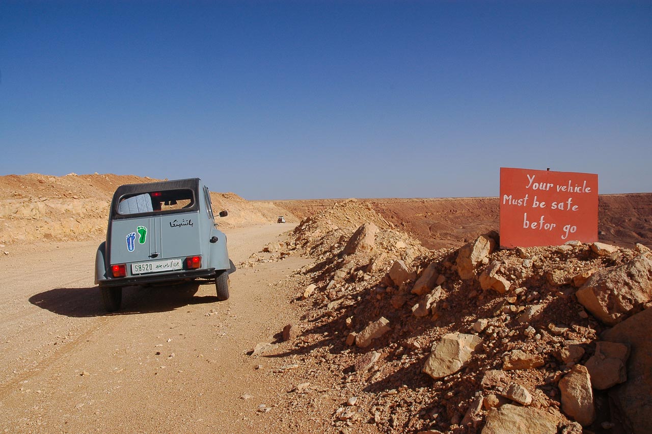 Your vehicle must be safe before go