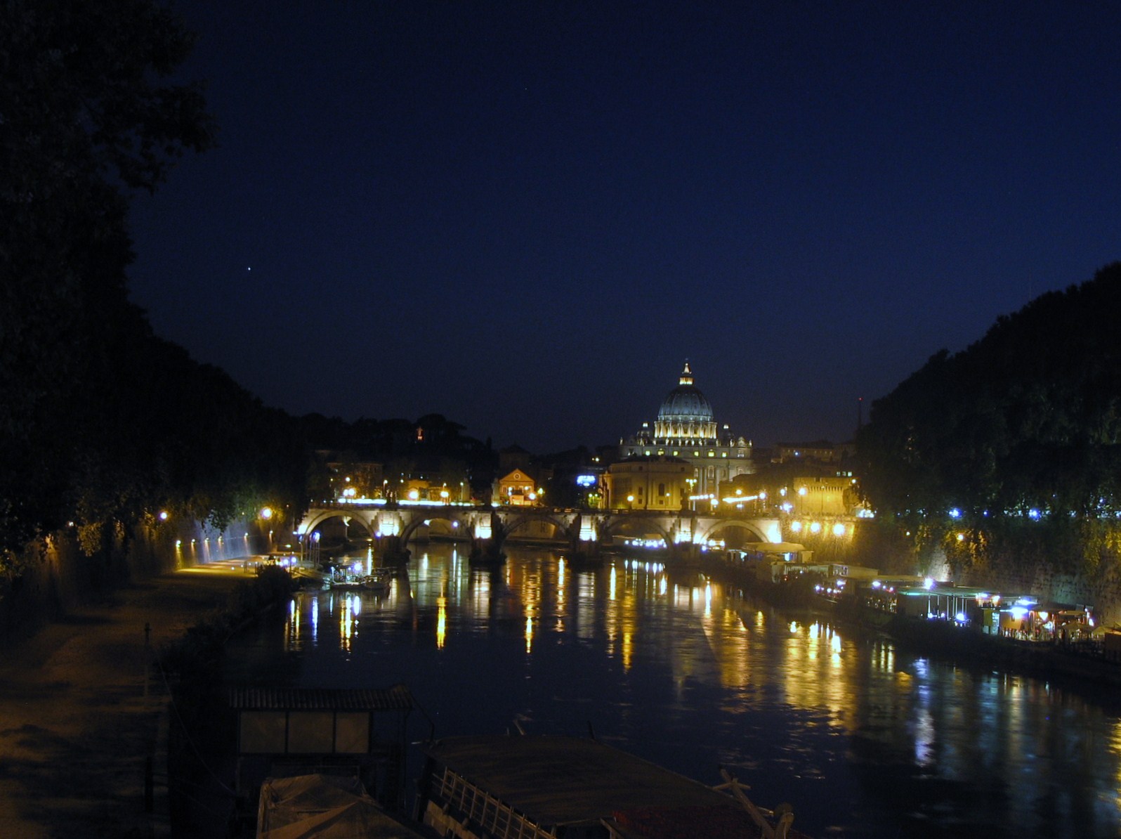 Lights on the Tiber