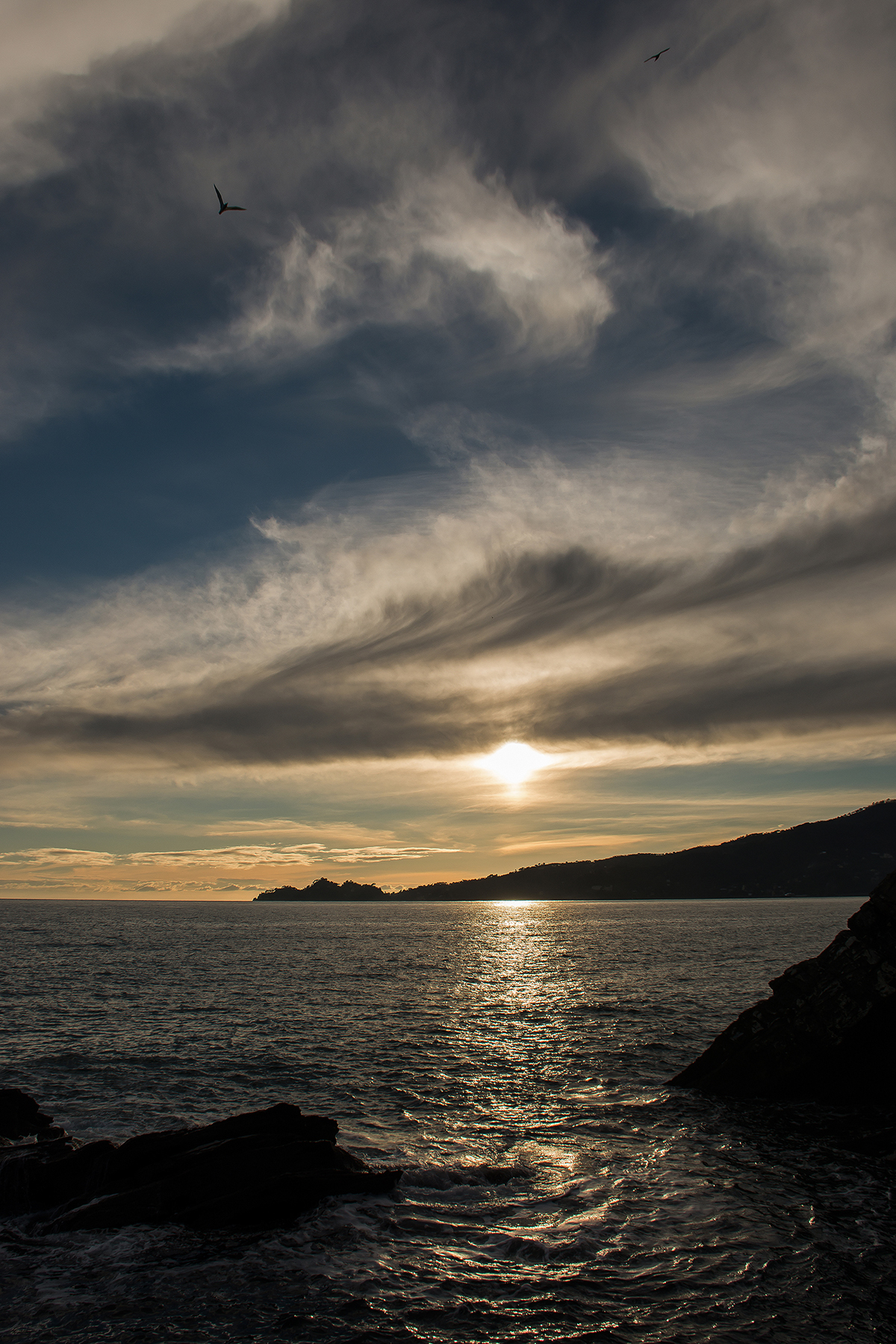 Verso il tramonto a Zoagli