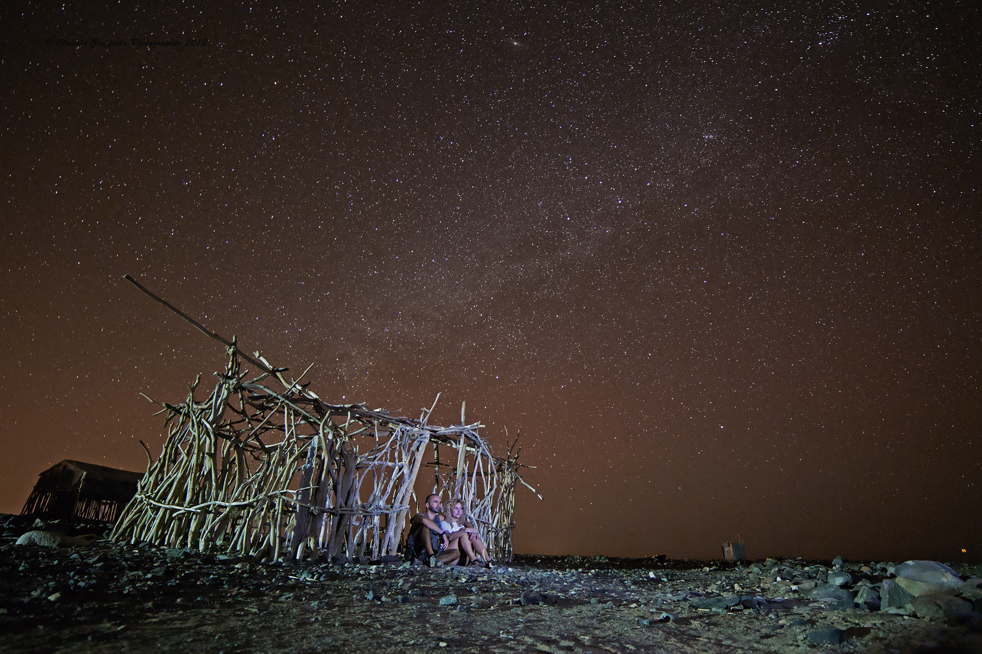 Night at the village of Ahmed Ela