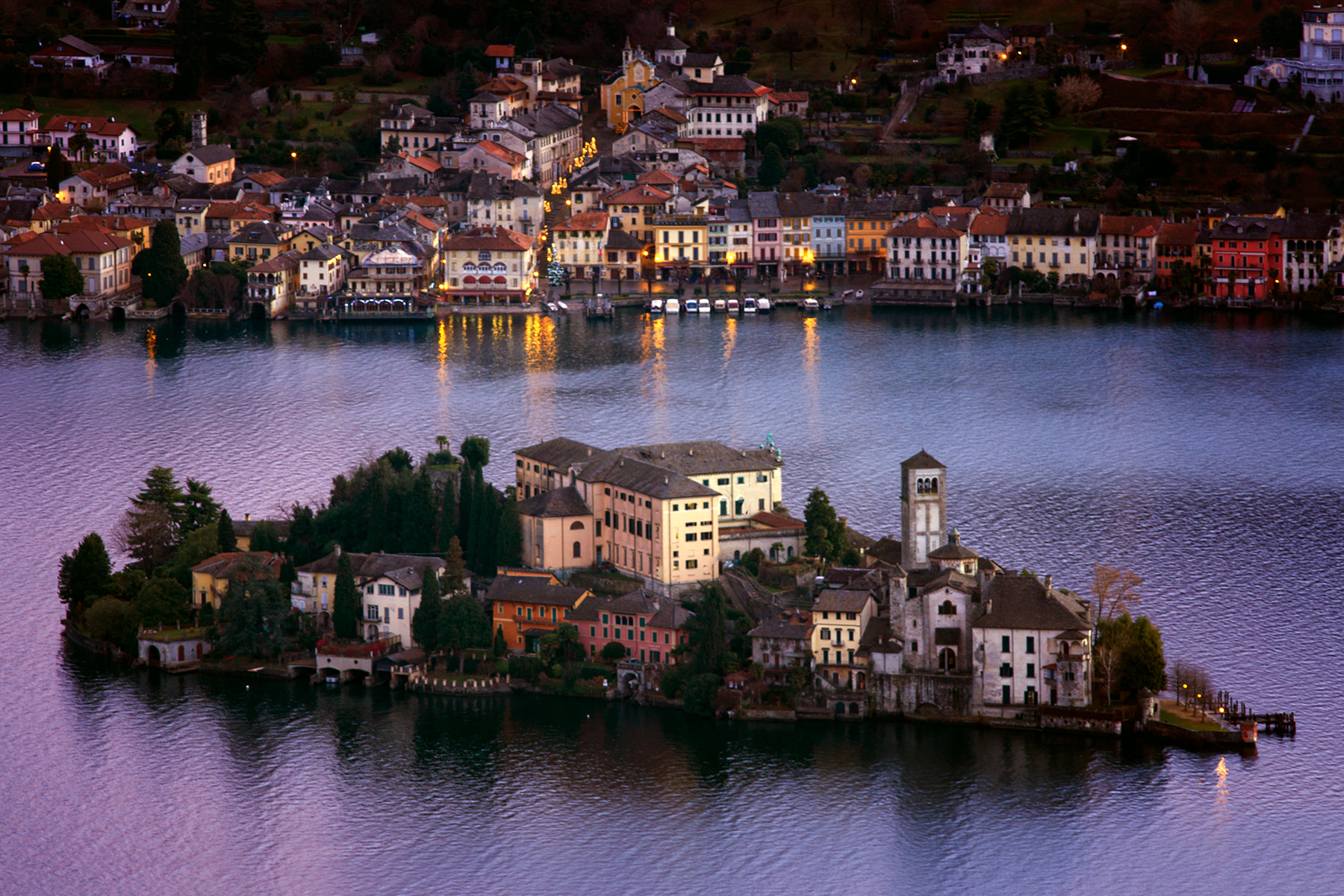 Alba Lake Orta - San Giulio