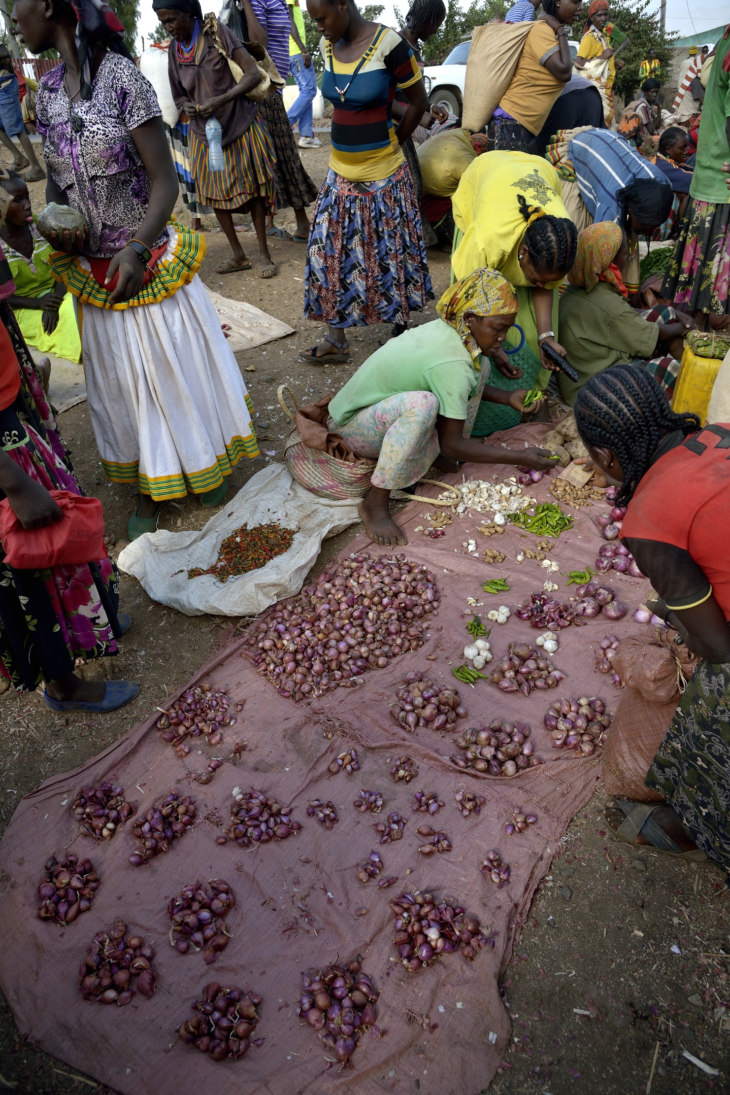 Etiopia 2015 - Nel mercato di Konso