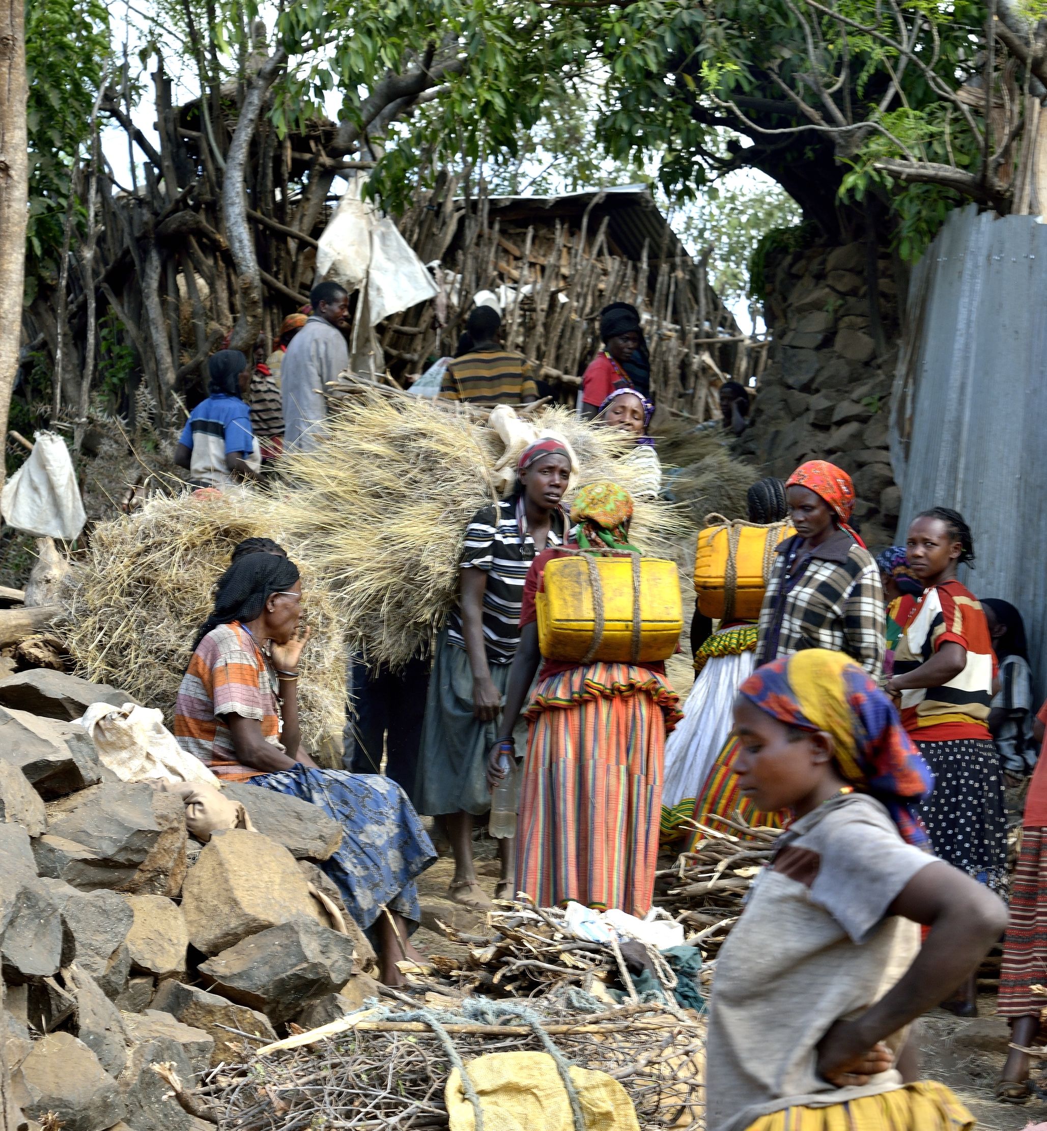Etiopia 2015 - Nel mercato di Konso