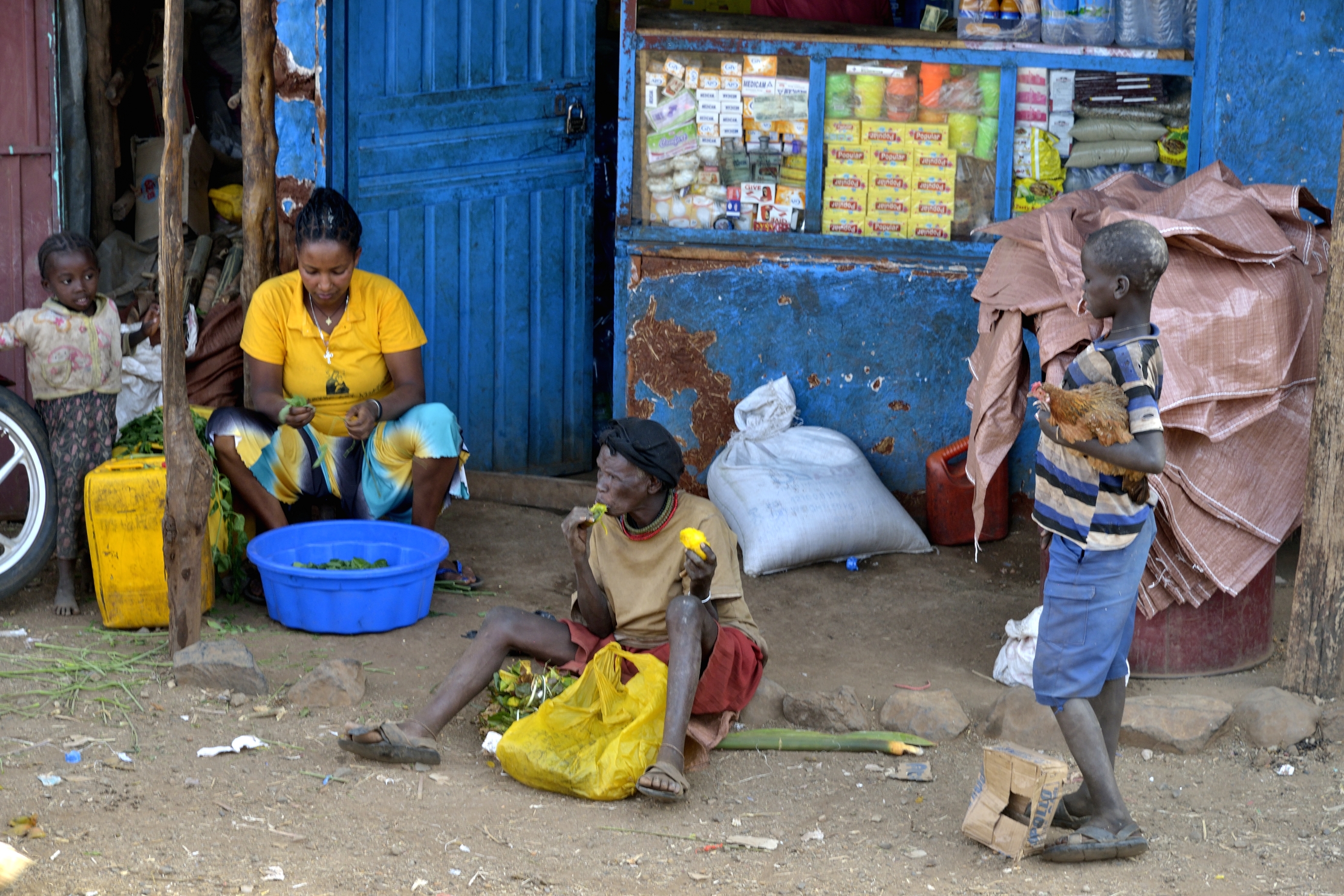 Etiopia 2015 - Nel mercato di Konso