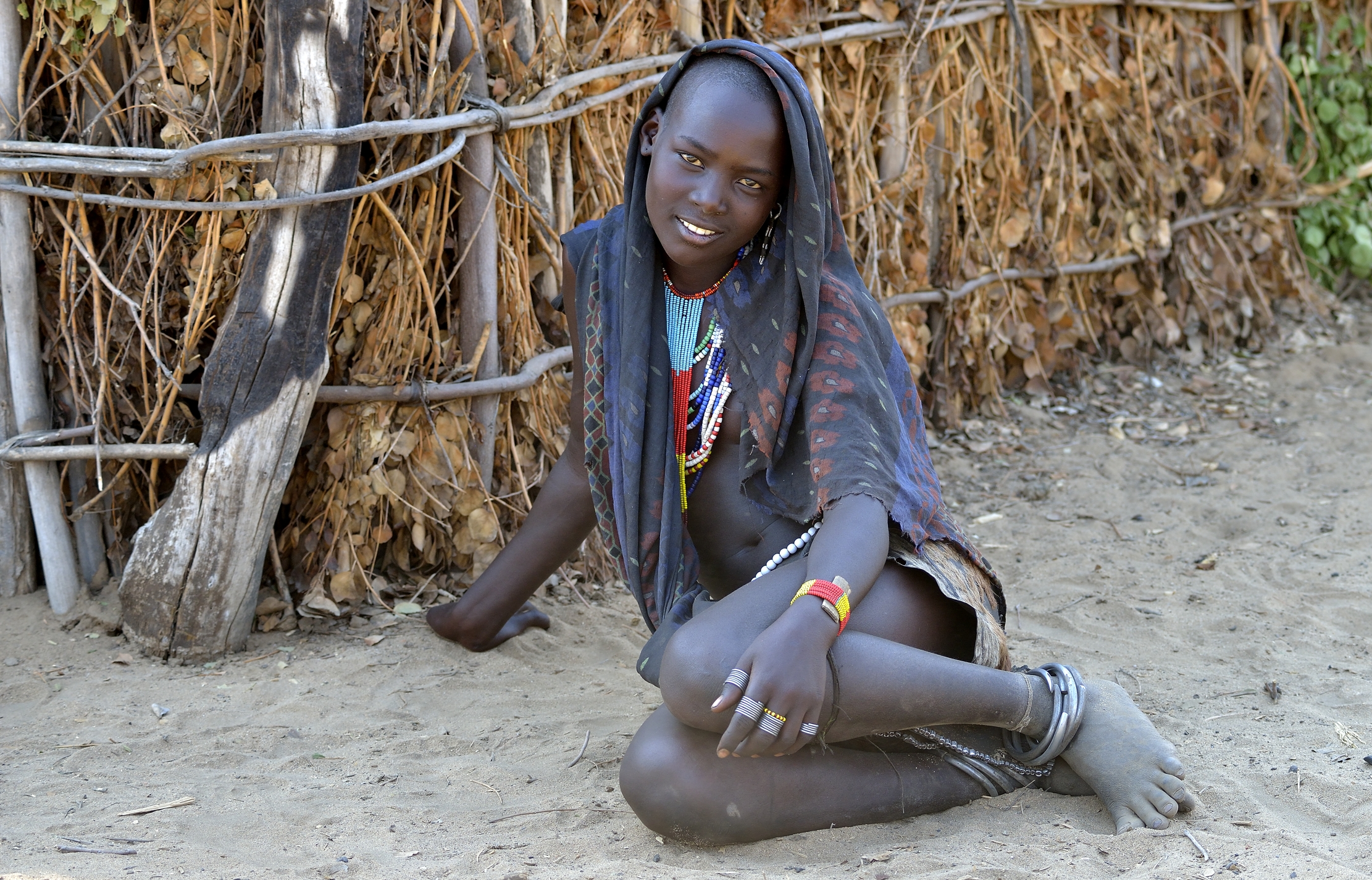 Etiopia 2015 - Ragazza Erborè