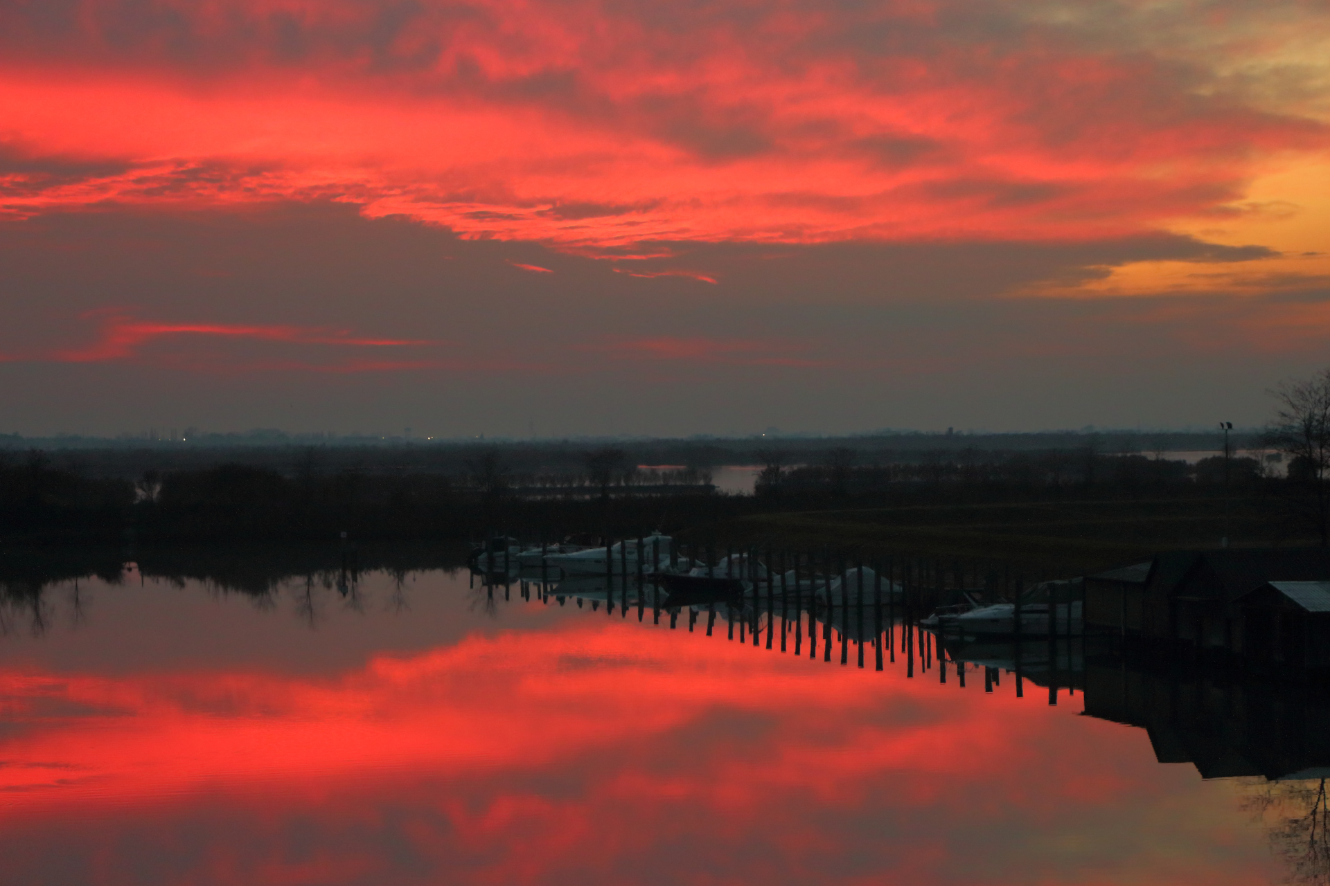 tramonto alla Brussa