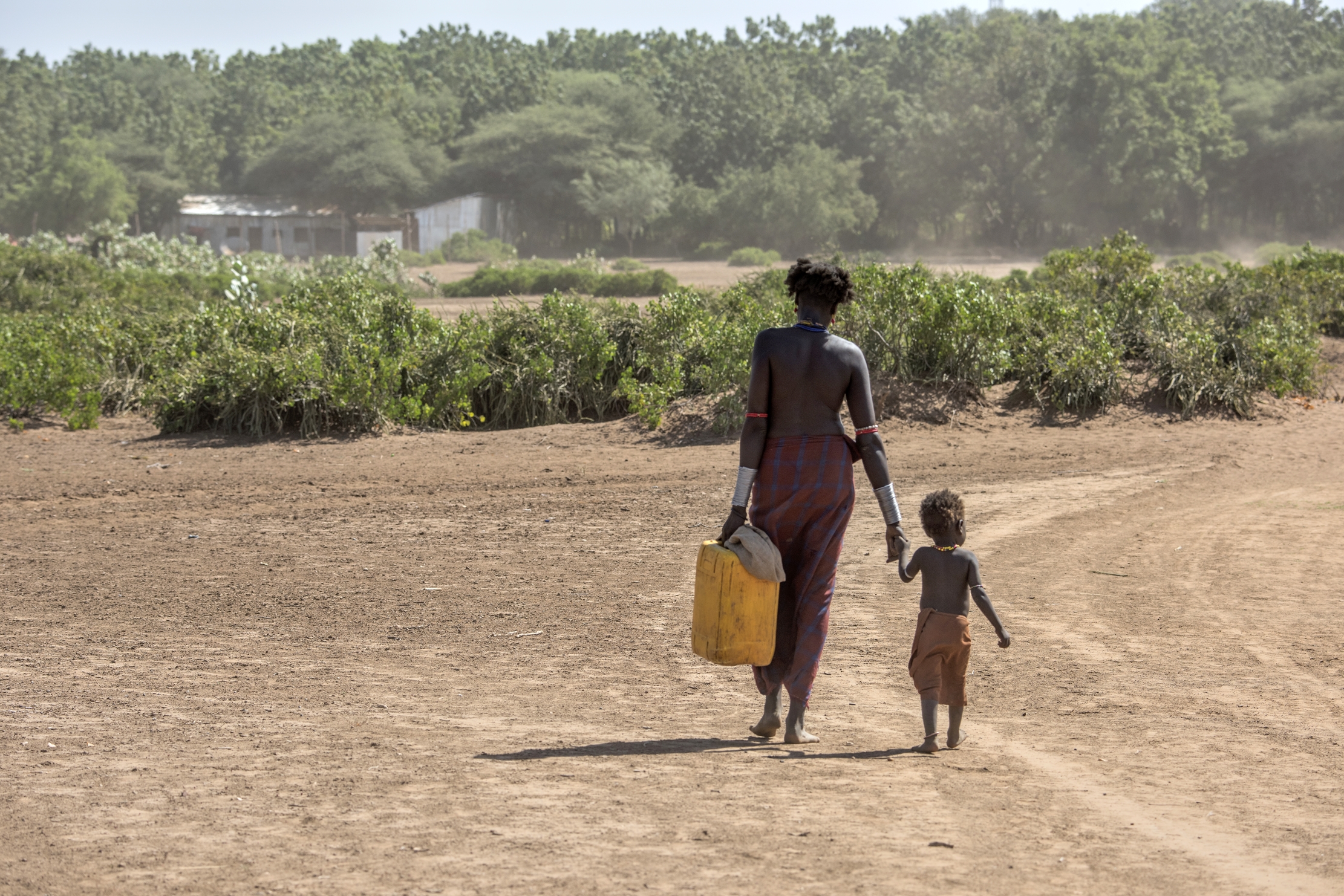 Etiopia 2015 -Donna Dassanech con bambino