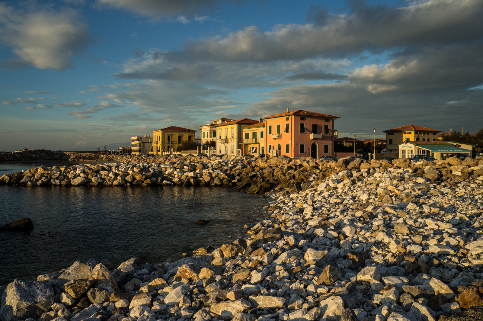 Tramonto a Marina di Pisa