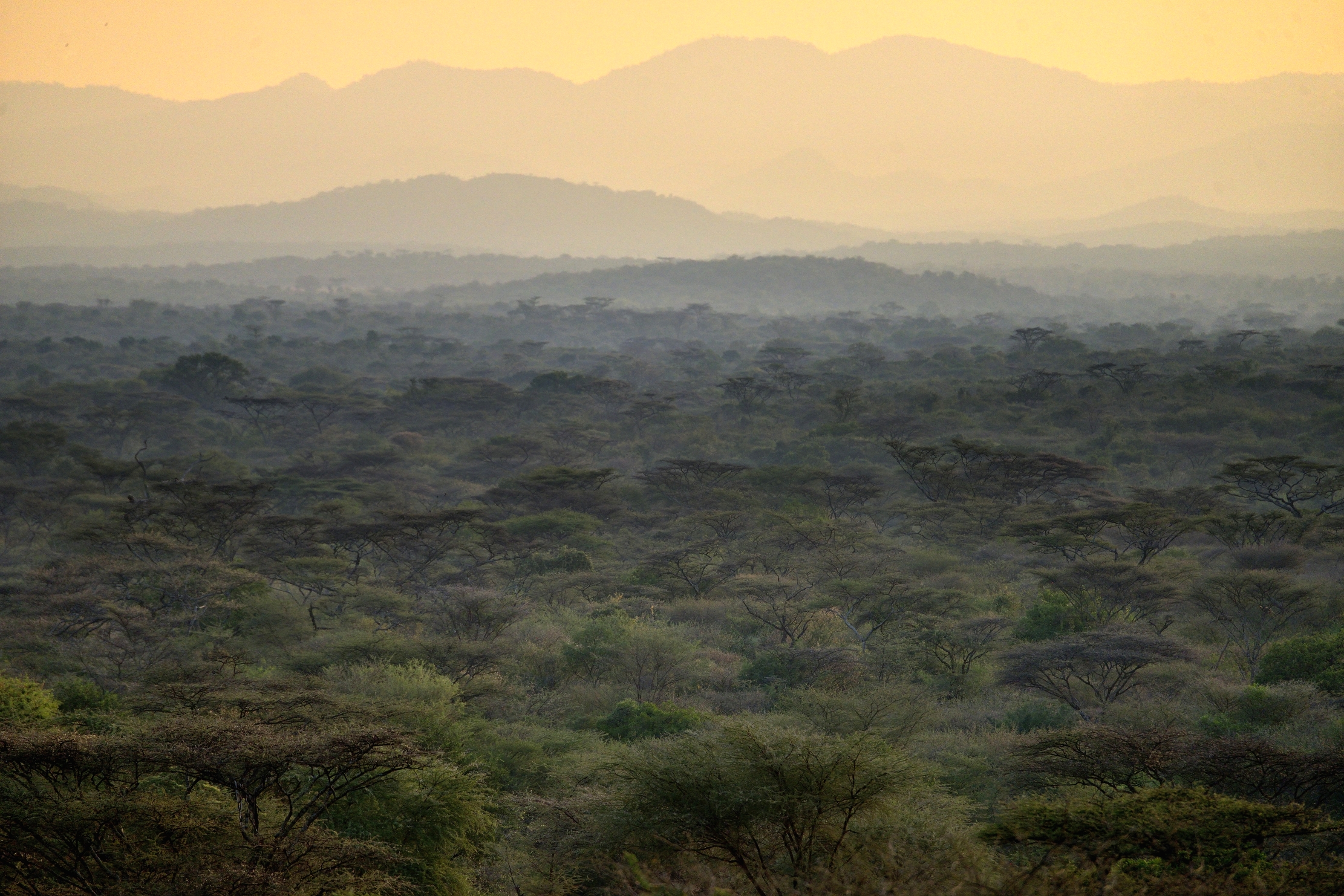 Etiopia 2015 - Alba sulla Valle dell'Omo