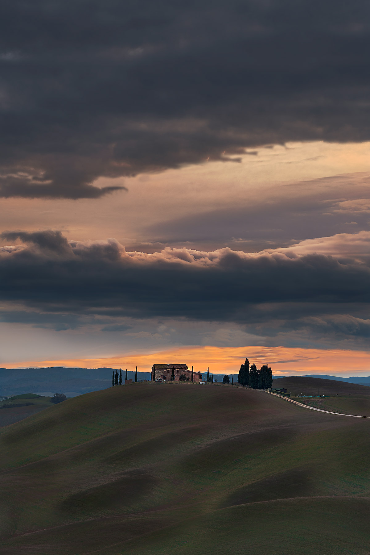 View from Ristoro2 -crete Siena