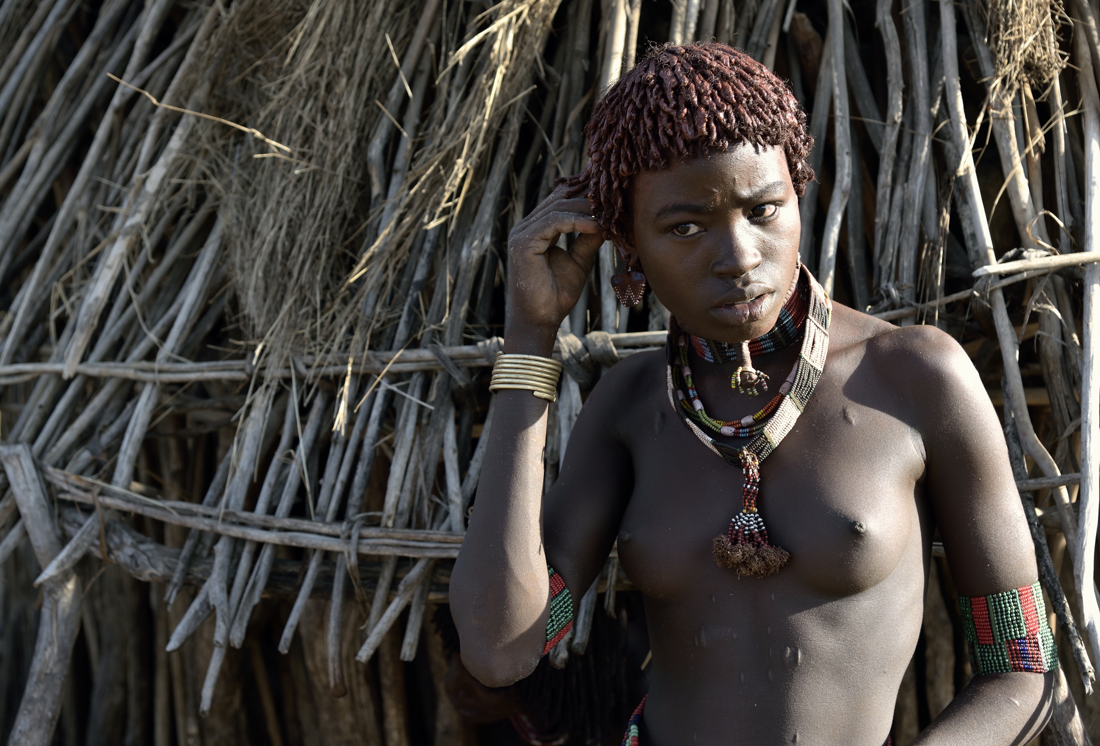 Etiopia 2015 - Ragazza Hamer