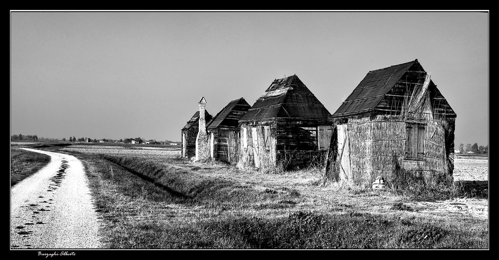 fishermen's houses on little