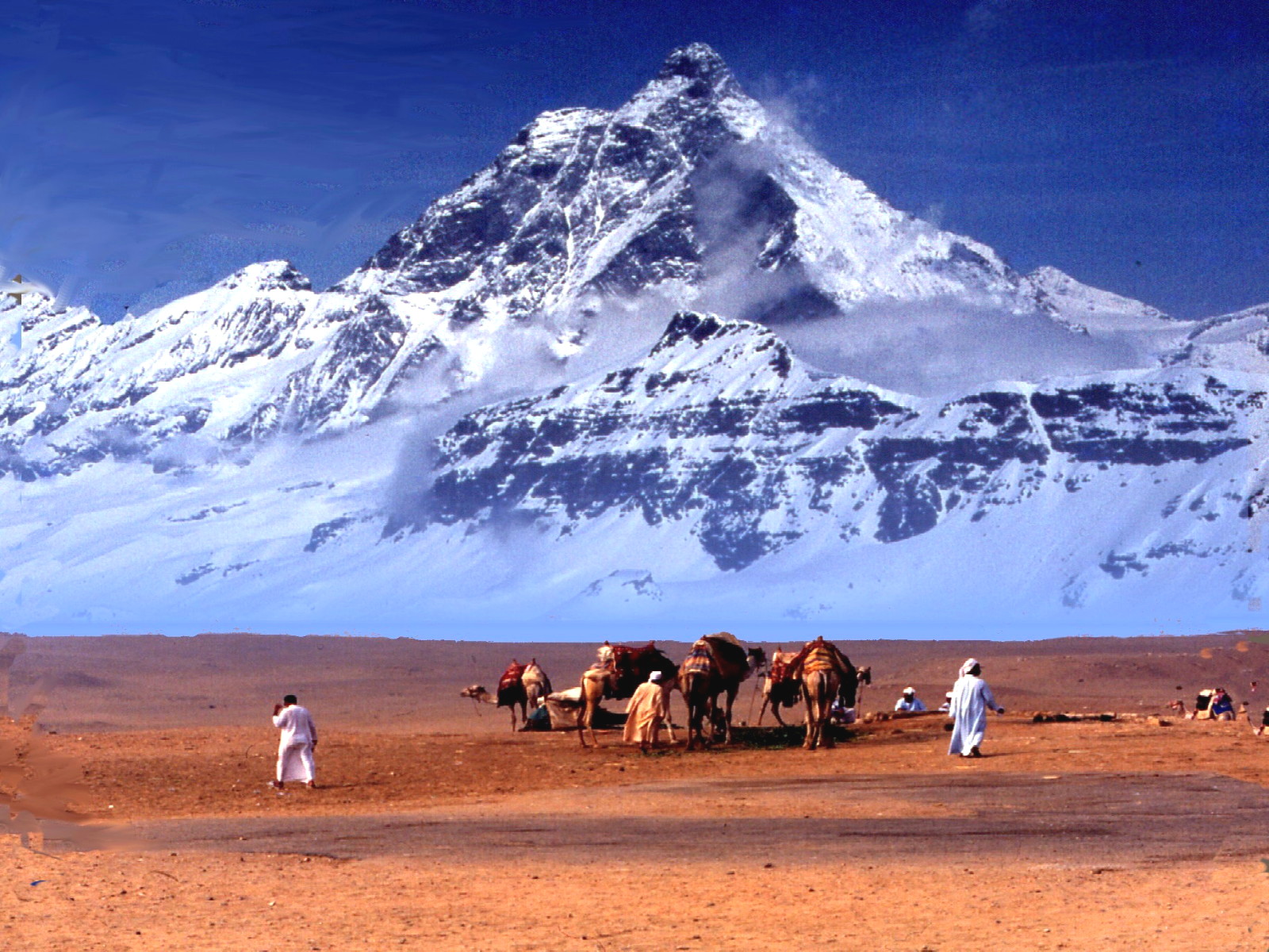 Il Cervino finito nel deserto