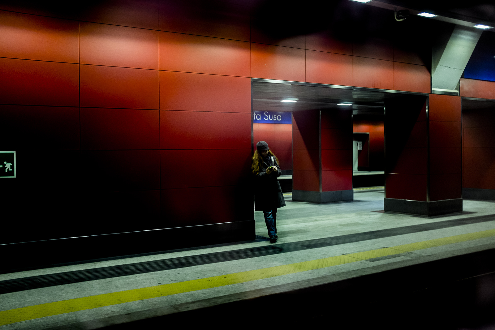 Turin-Porta Susa railway station - waiting