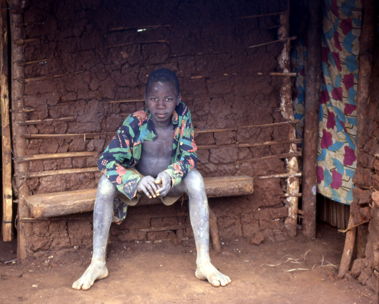Small worker in the mine.