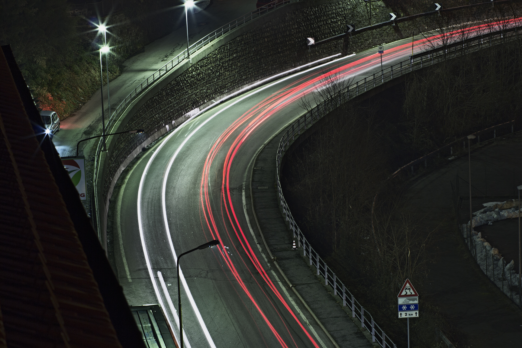 Scie nella notte.....