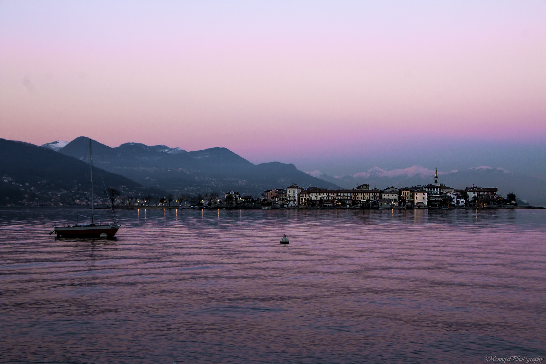 tramonto sul lago Maggiore 2