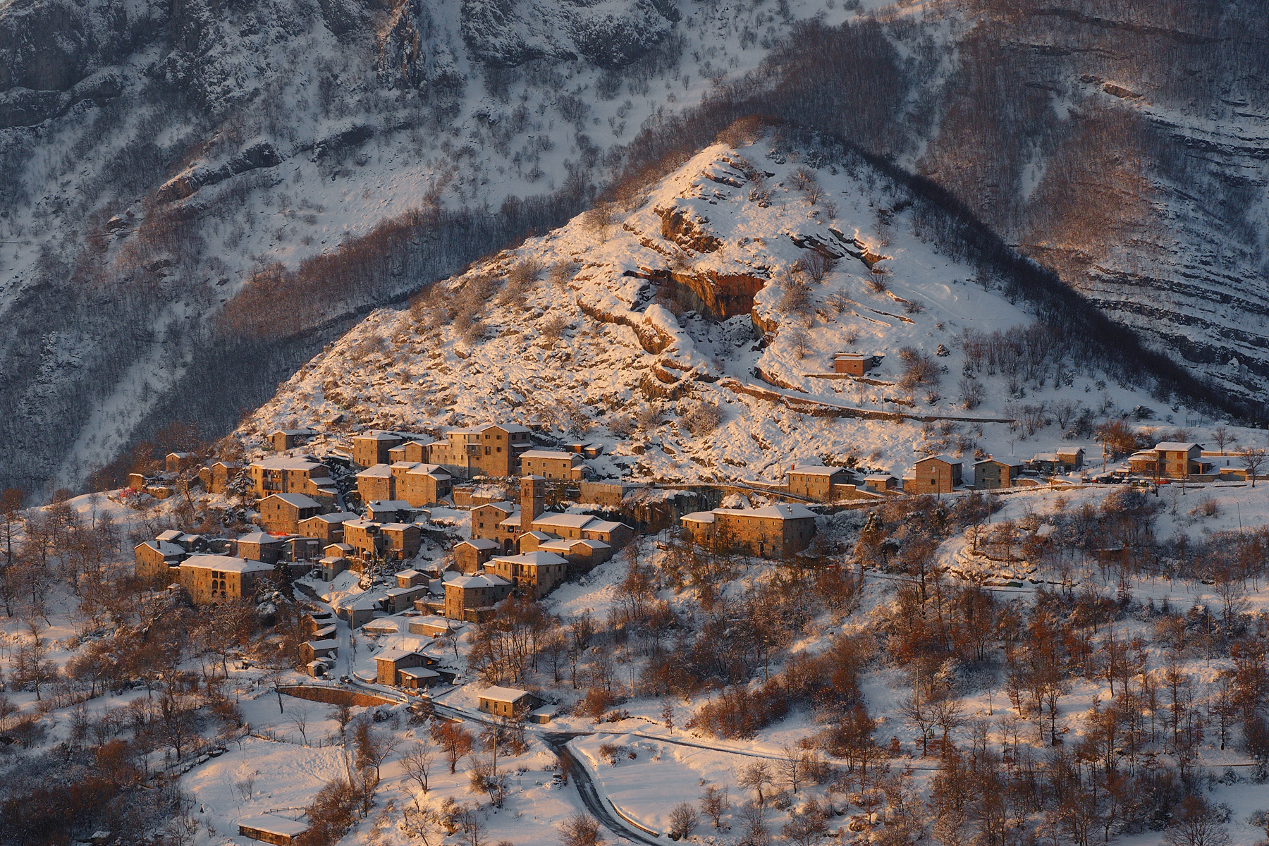 Sassorosso (at sunset)