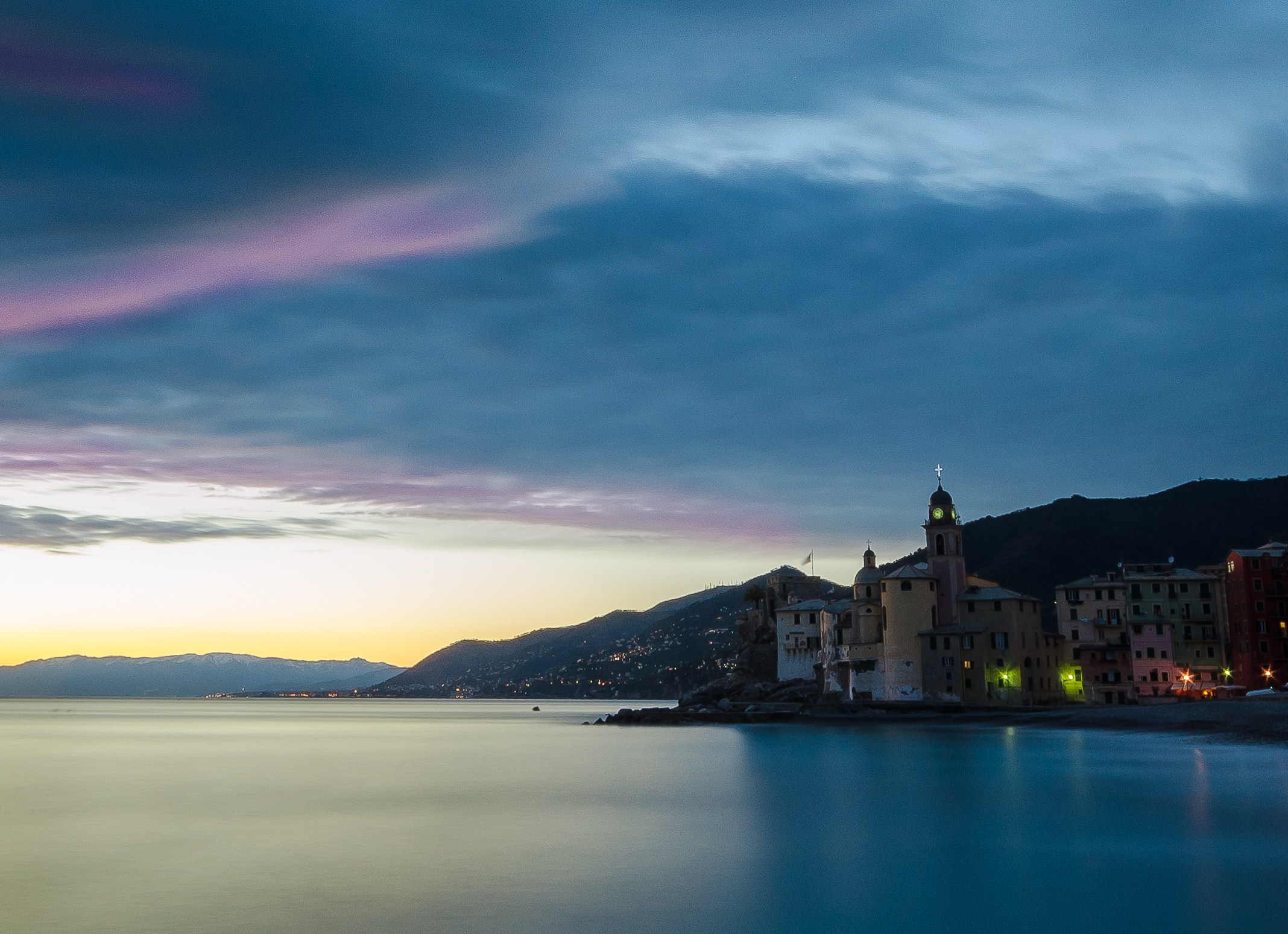Blue hour-Camogli