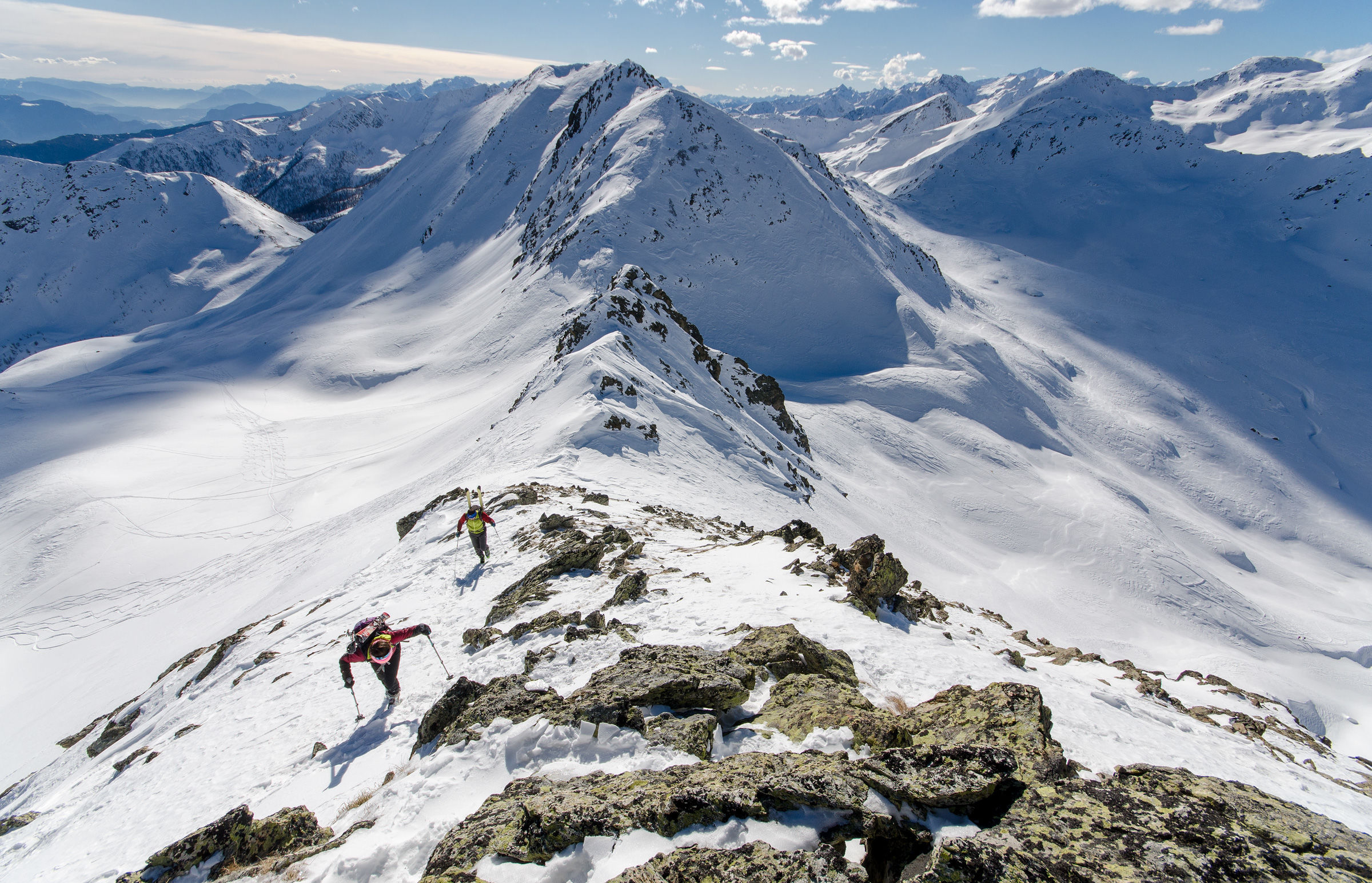 Scalando iverso il cielo.