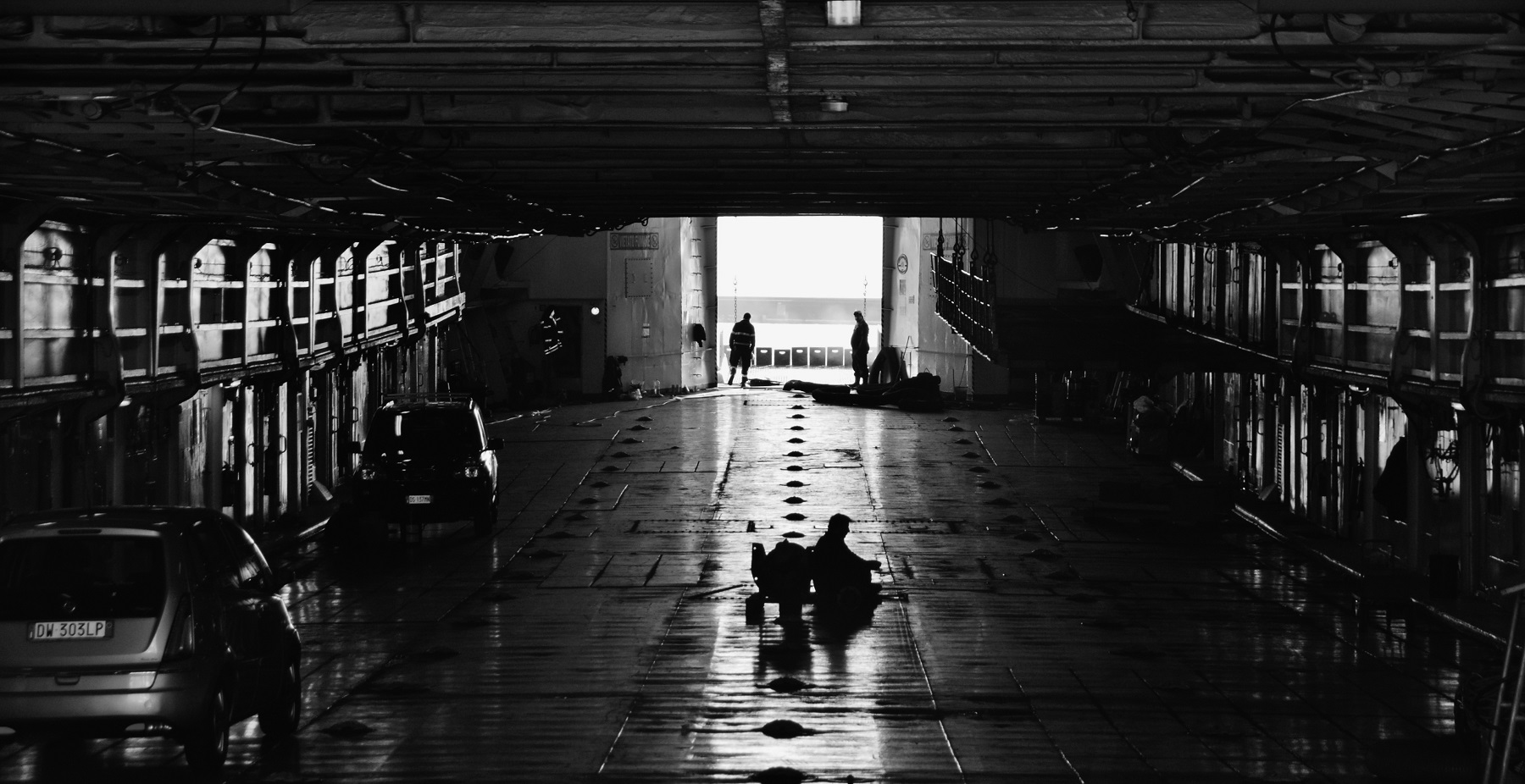 la pancia della nave