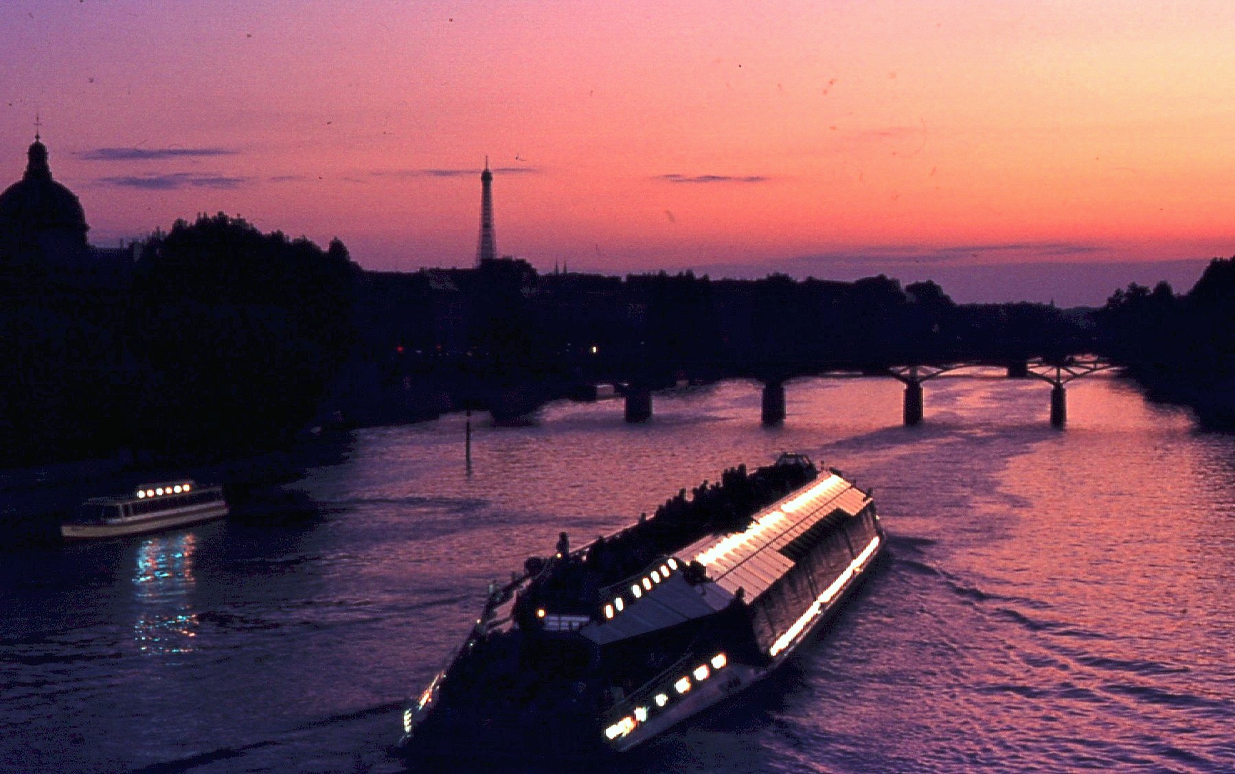 Sunset on the Seine
