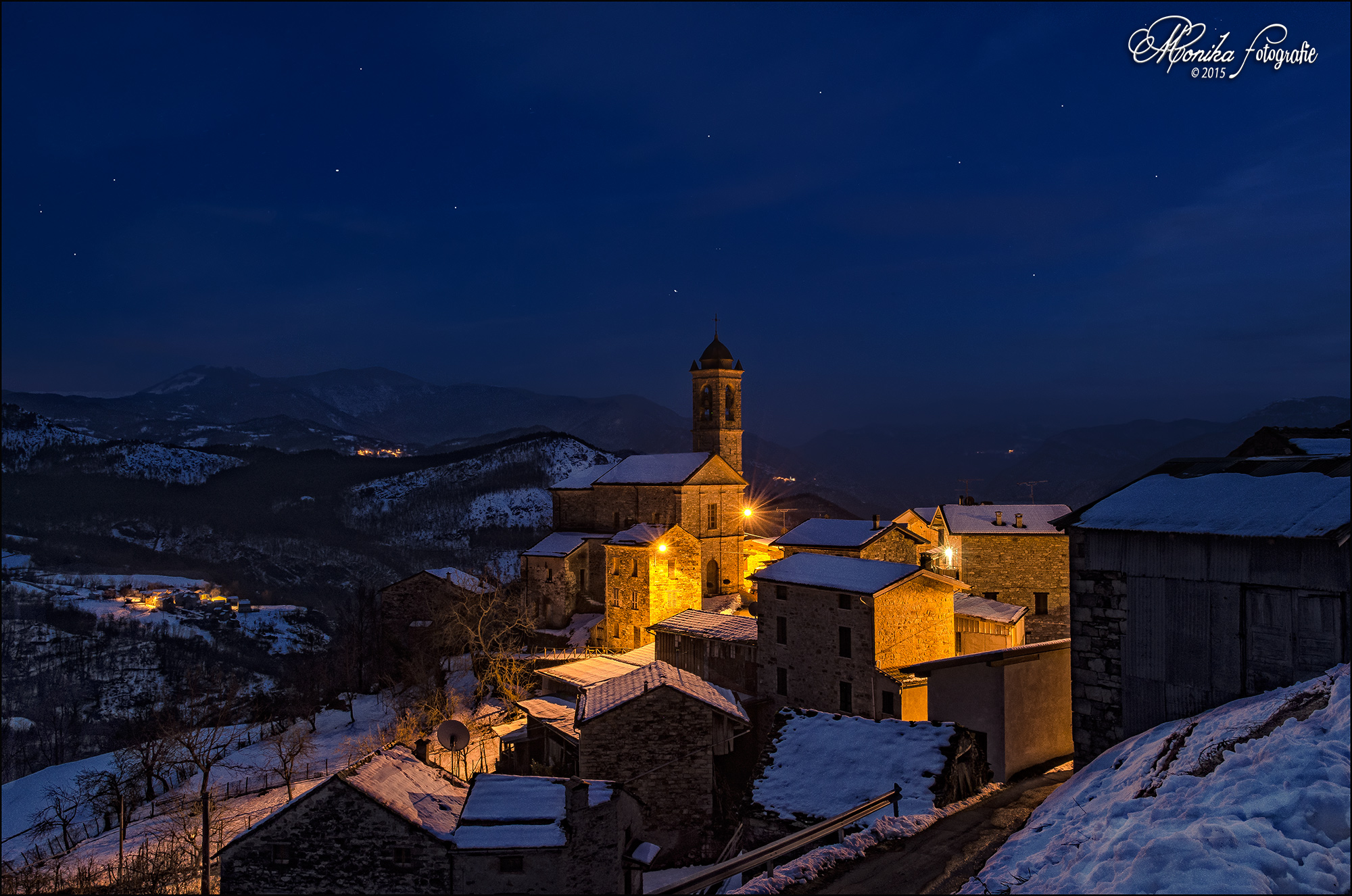 Night falls in Lovetti