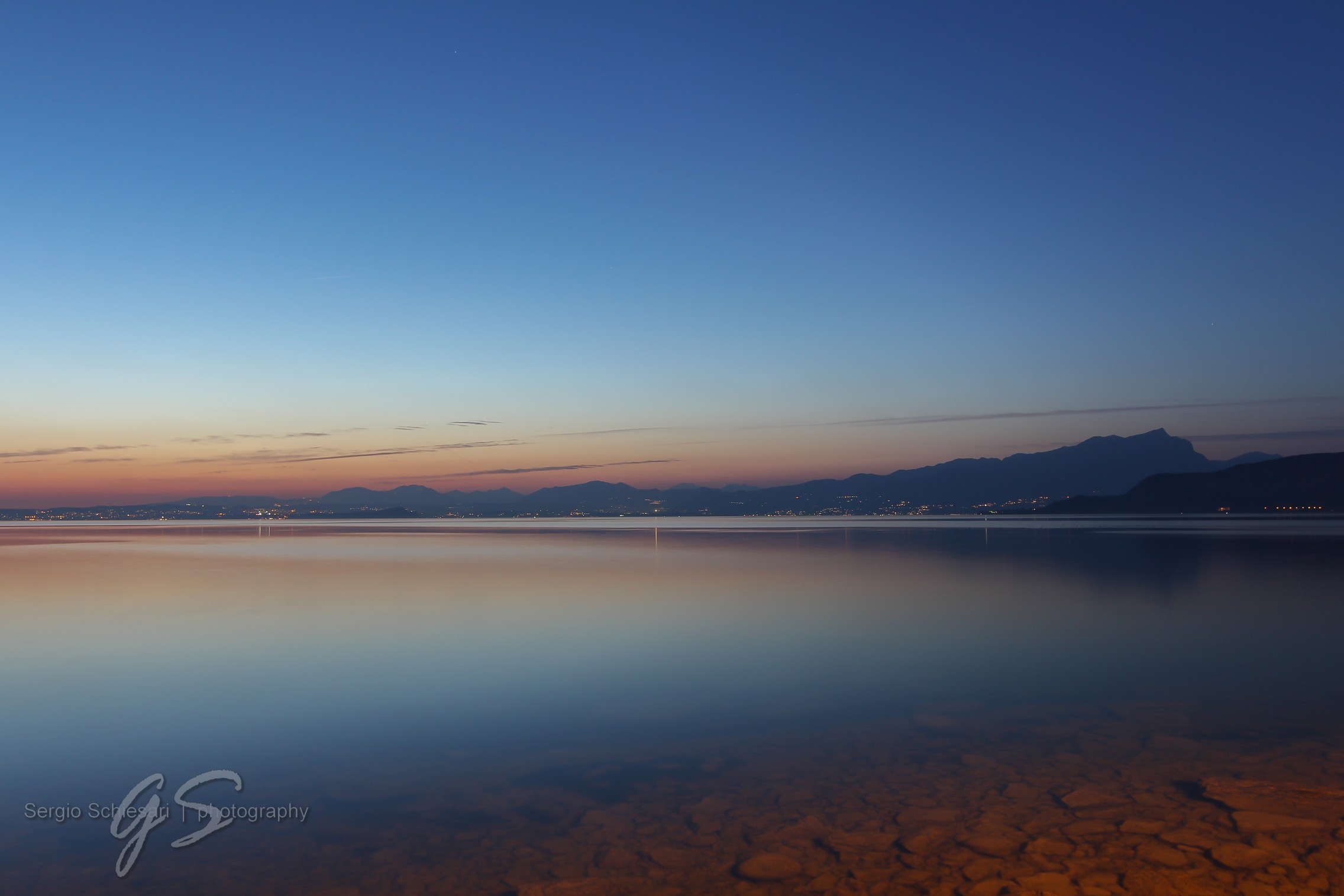 From Cisano ..... Lake Garda.