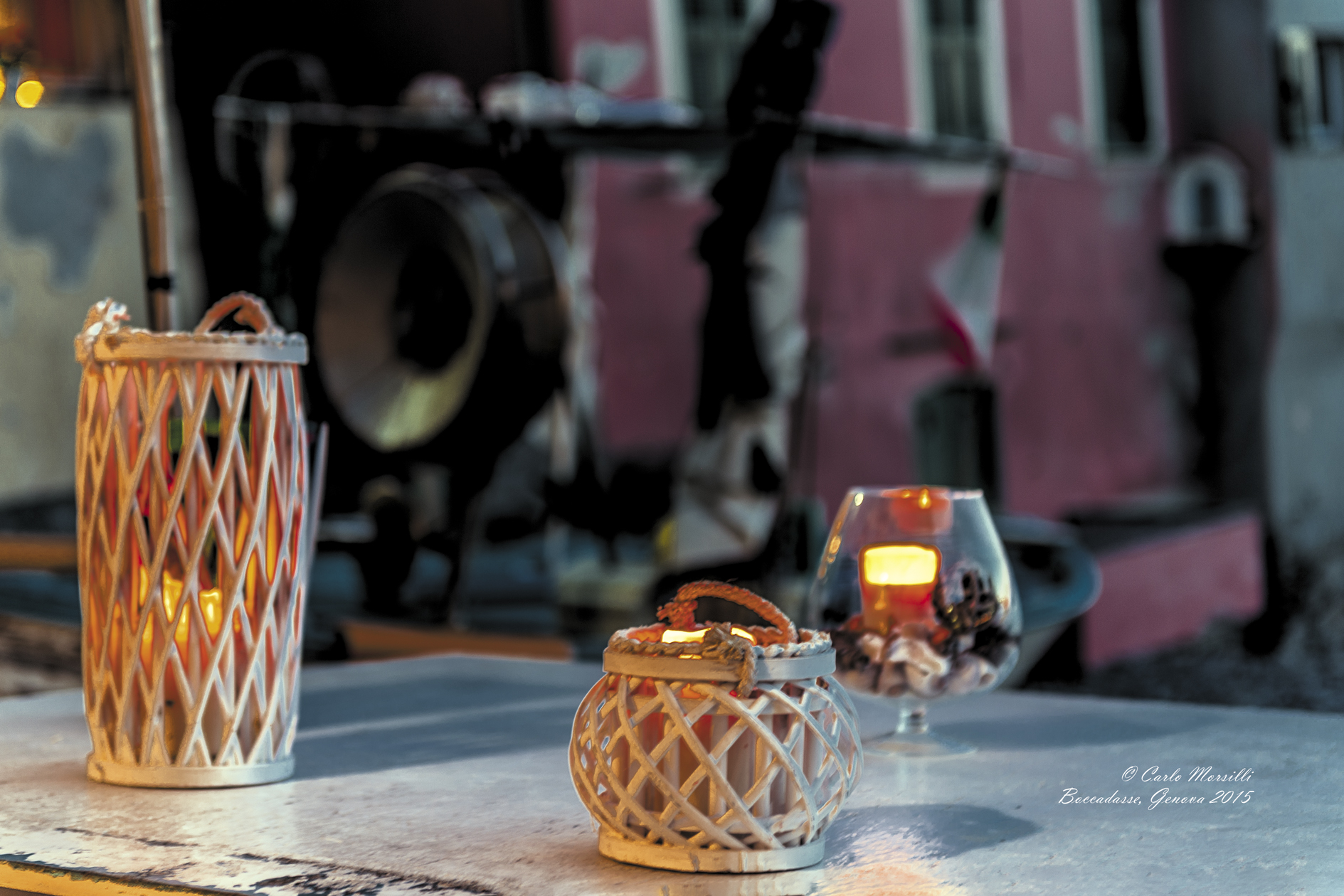 Lumonarie a boccadasse