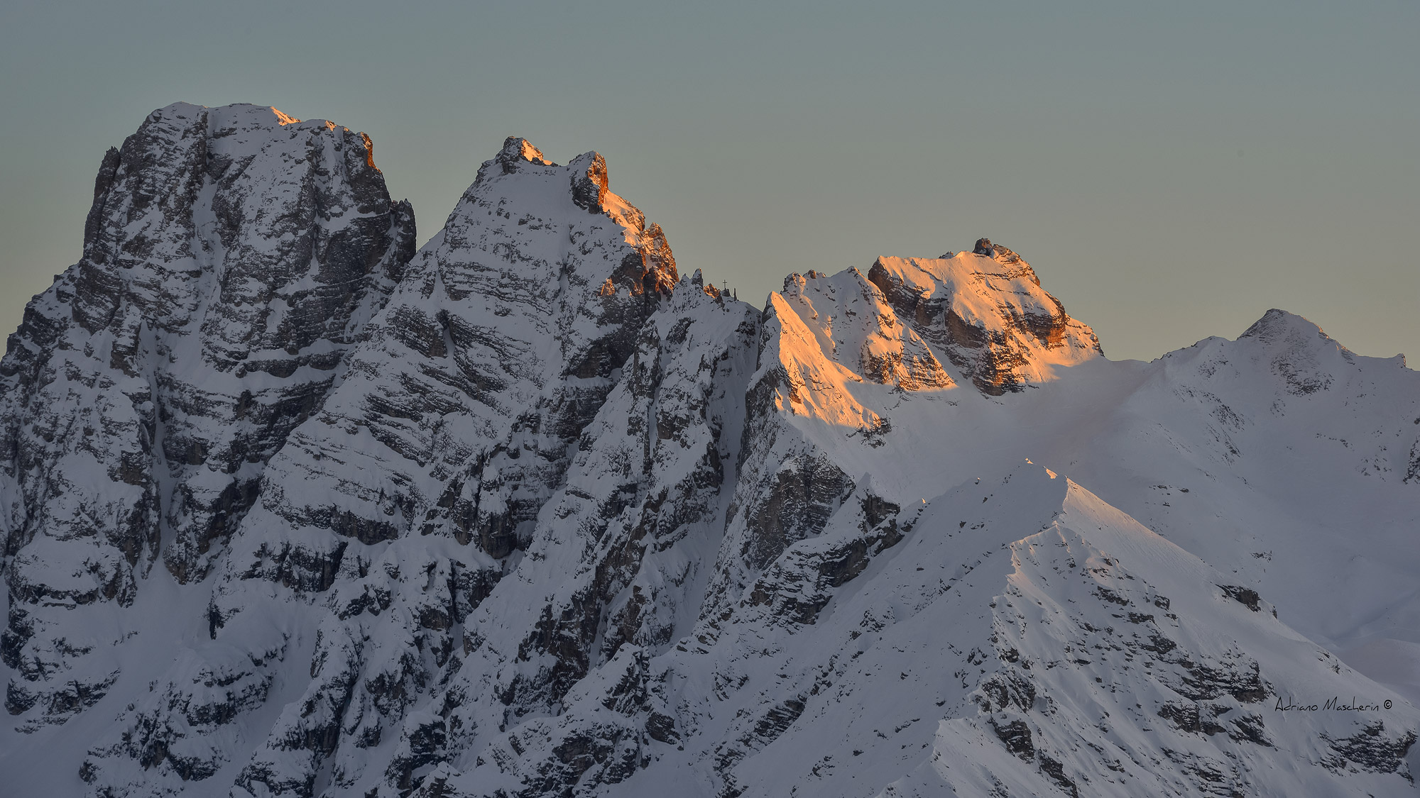 Ultime luci sul Cristallo