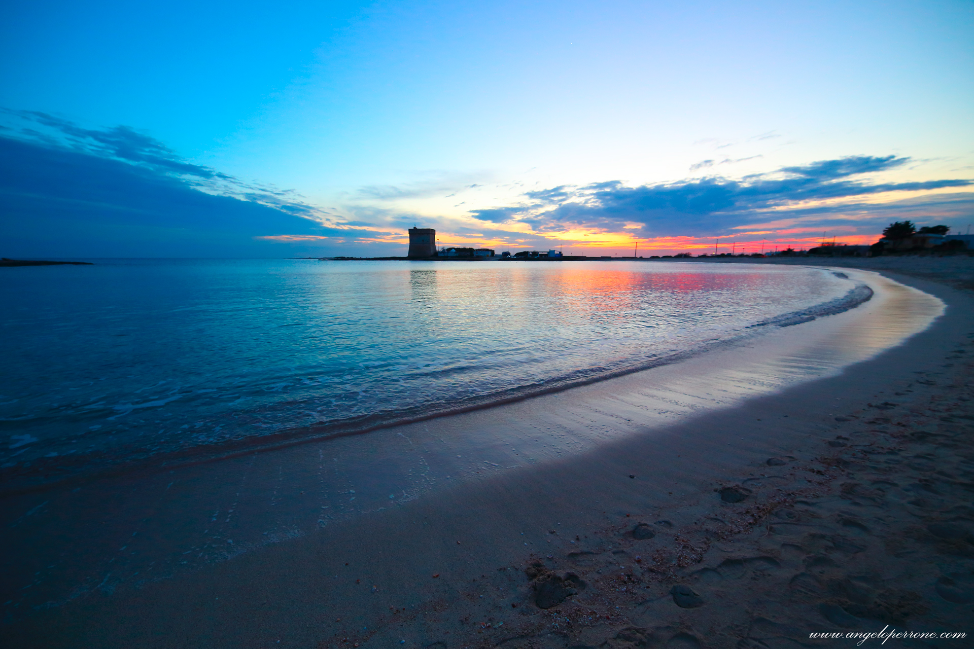 Tramonto a Torre Lapillo