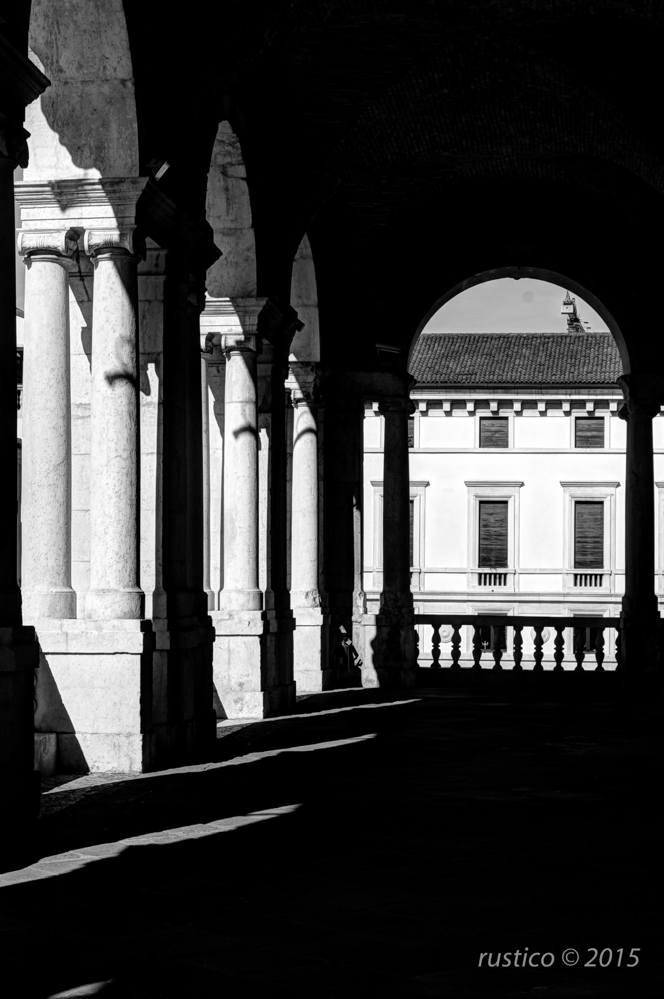 Arcades of the Palladian Basilica - Vicenza