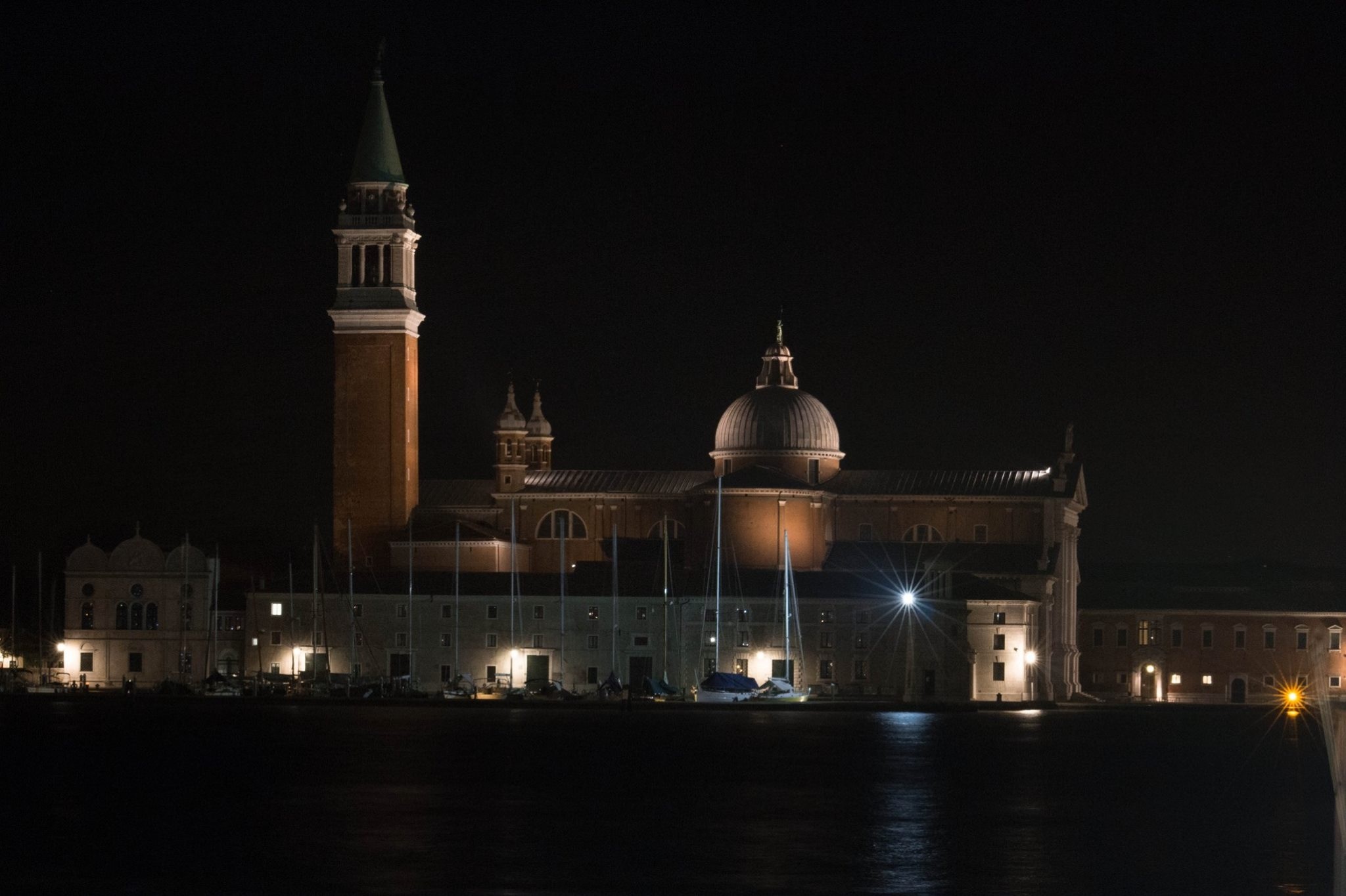 Venice at night