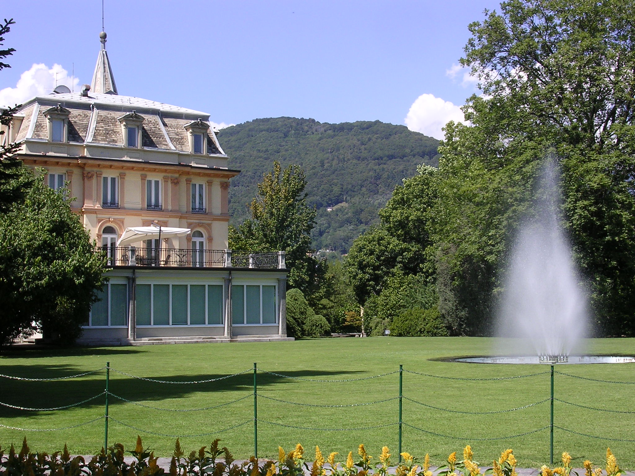 Villa Taranto in Pallanza on Lake Maggiore (Piedmont).