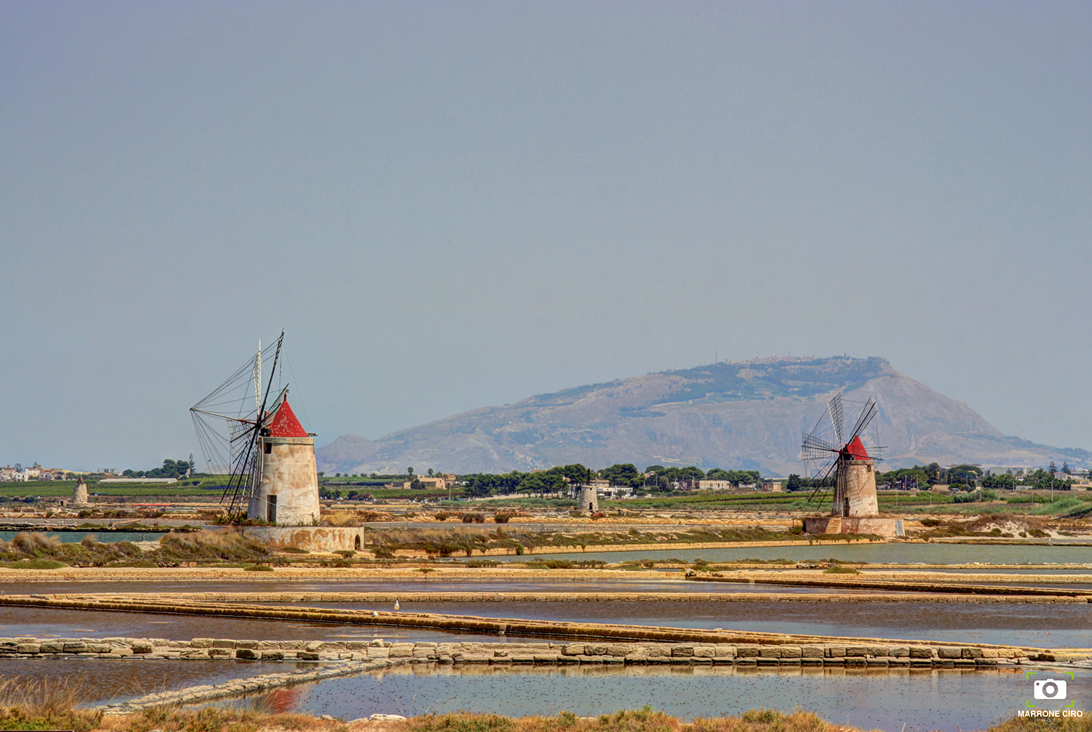 Mulini a vento Stagnone di Marsala