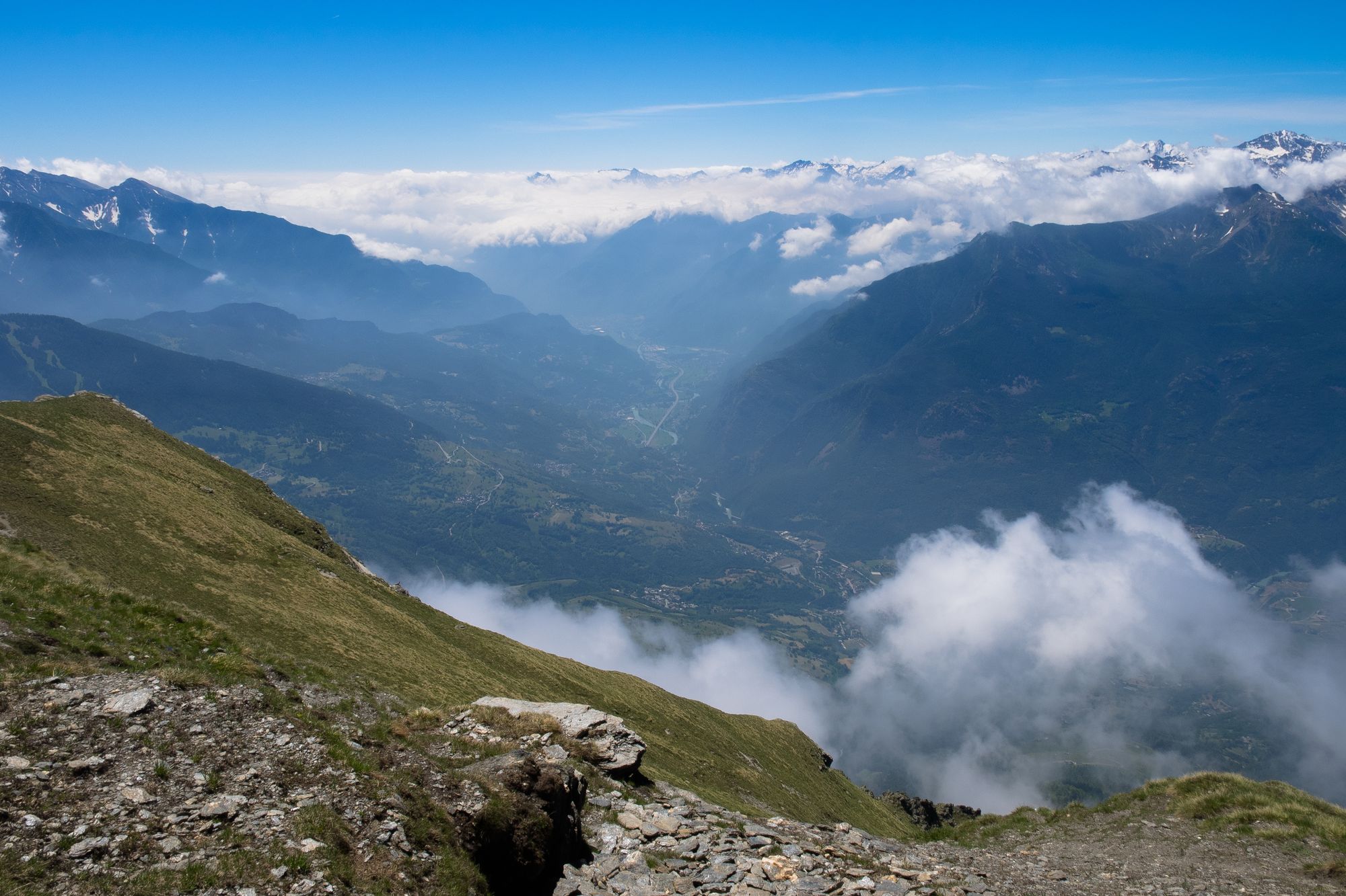 La basse valle dallo Zerbion