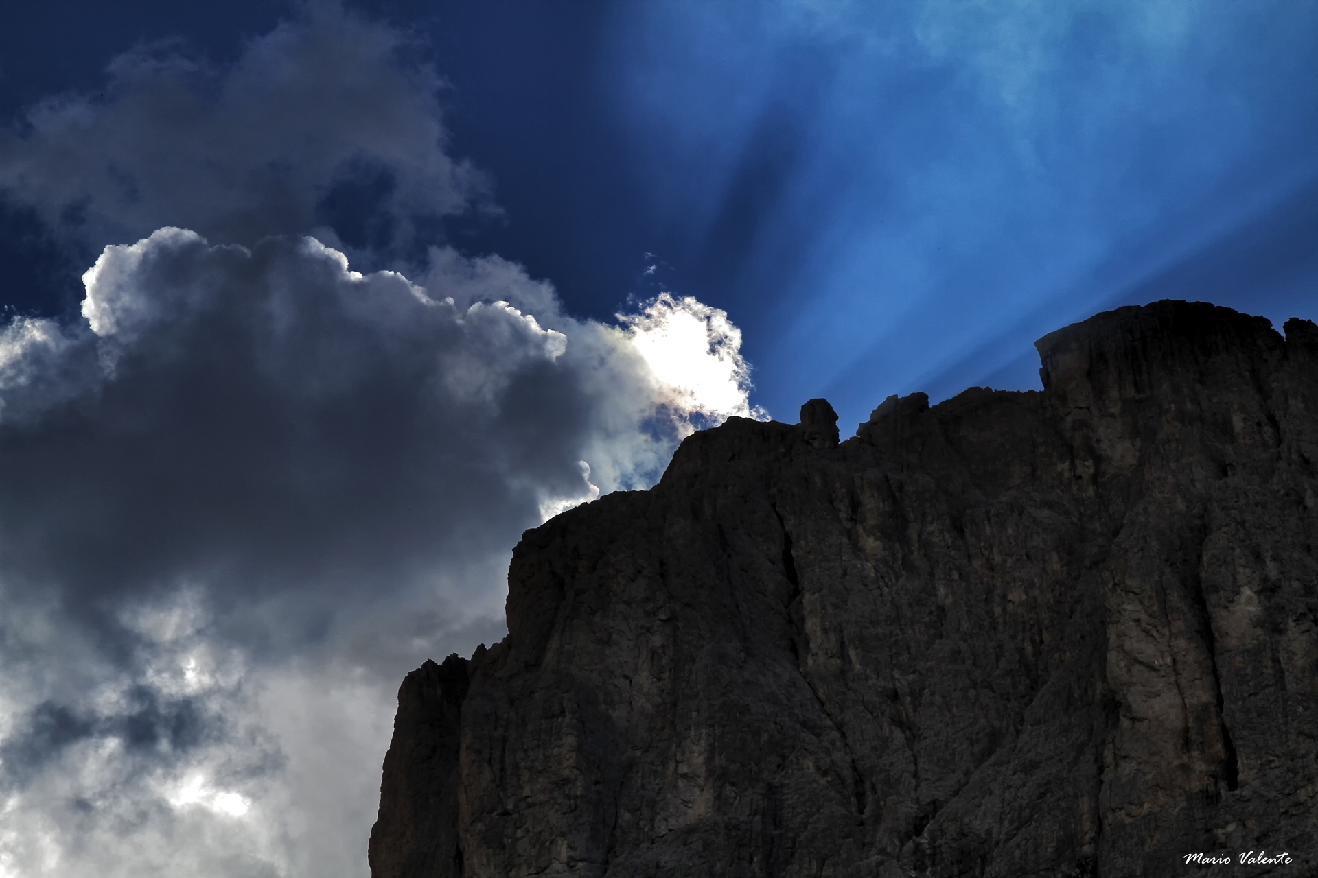 Sassolungo - controluce