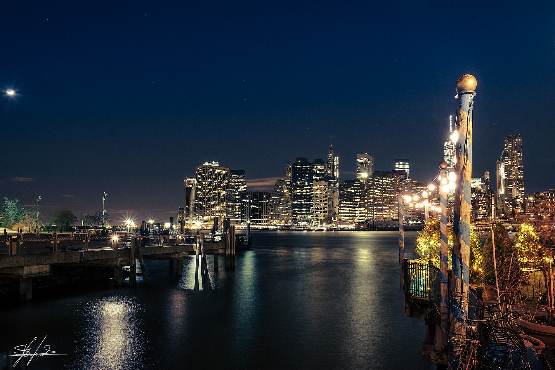 A night at the River Café