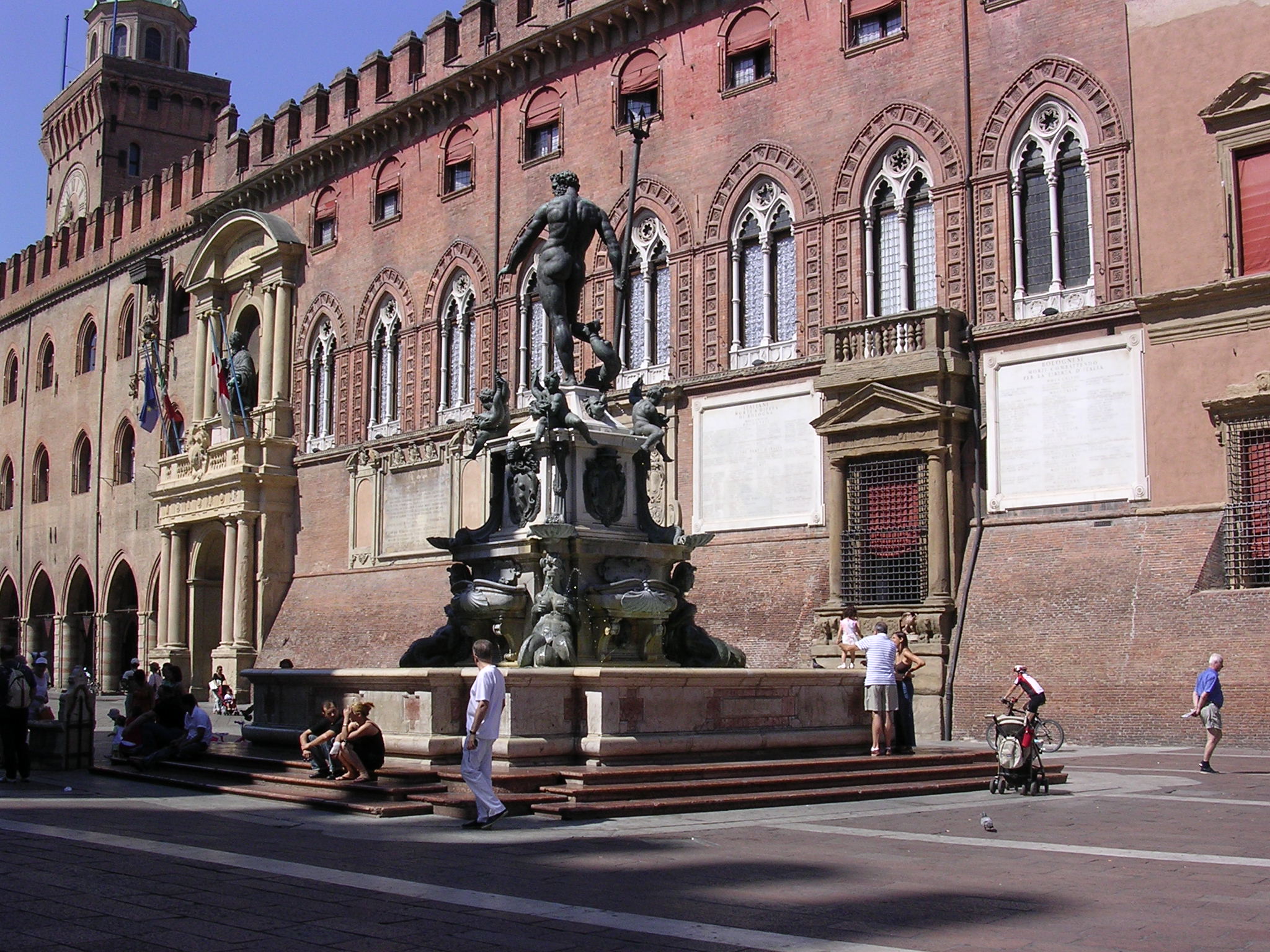 Bologna Fountain of Neptune.